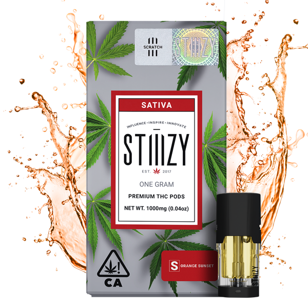 リラクゼーショングッズ Crystal H CDT Orange Sunset 1ml Orange Sunset | Premium THC | STIIIZY