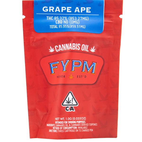 Vap Fip Premium FYPM-Premium THC-Grape Ape
