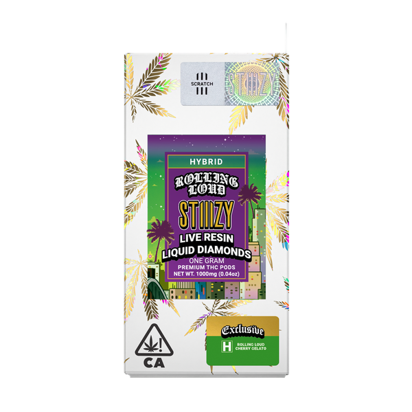 STIIIZY - Liquid Diamond Pod - Loud Cherry Gelato