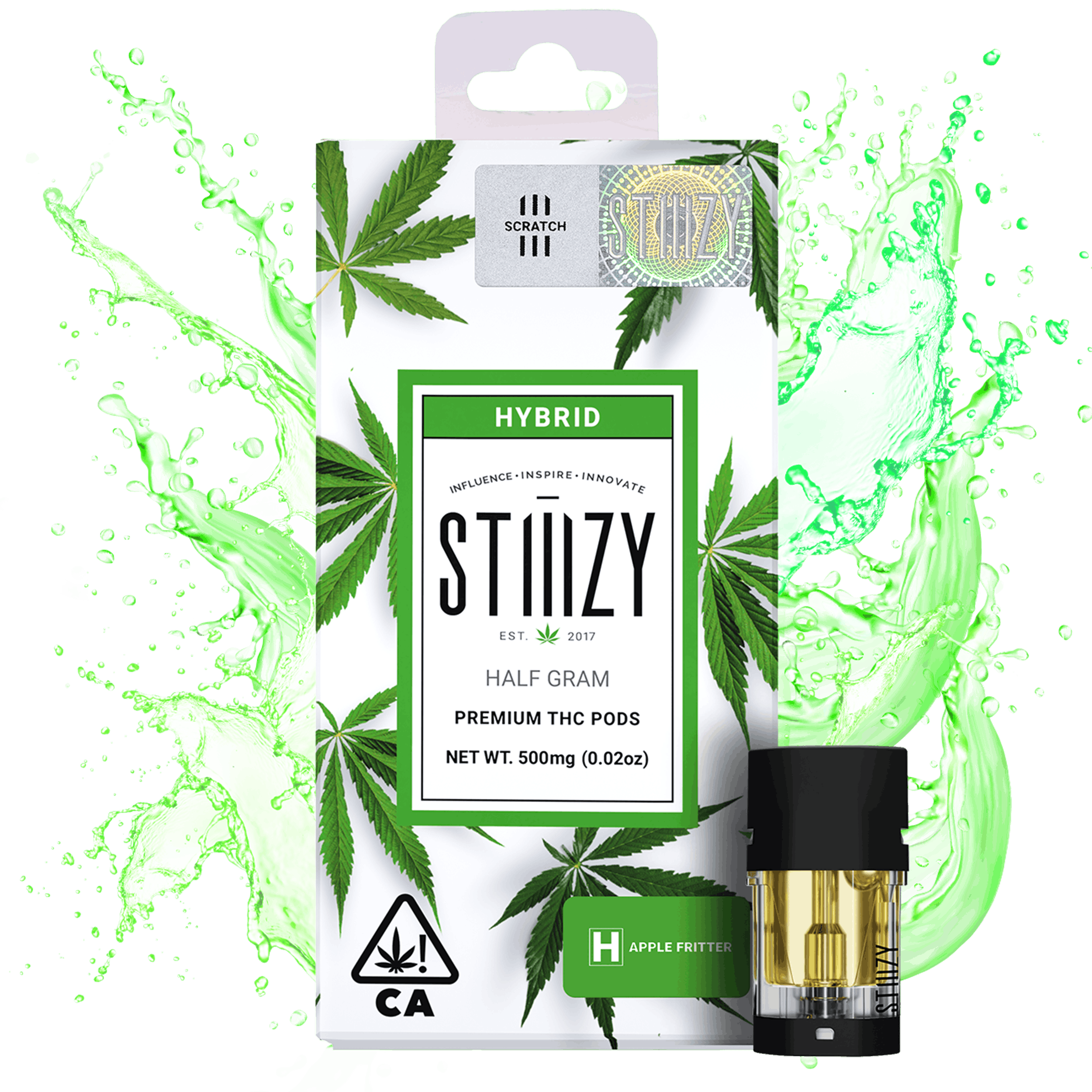 elfbar elfa kaufen Apple Fritter Garlatti x Lemon Eraser Strain Hybrid Cartridge by Supply main image 1