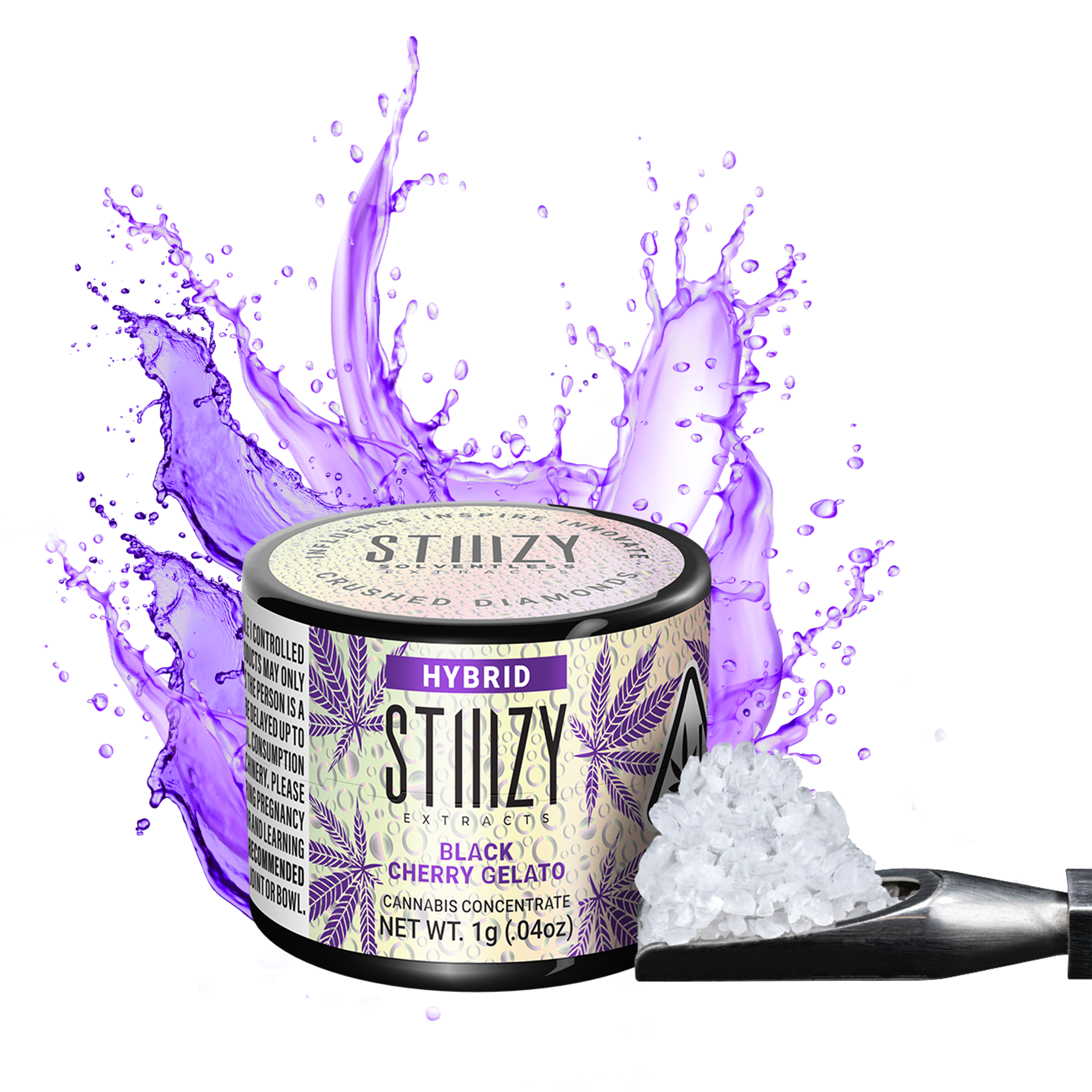 Black Cherry Gelato | Crushed Diamond | STIIIZY