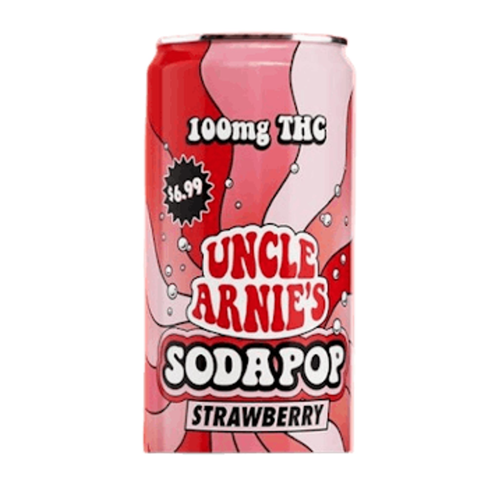 STRAWBERRY SODA POP BEVERAGE 100MG