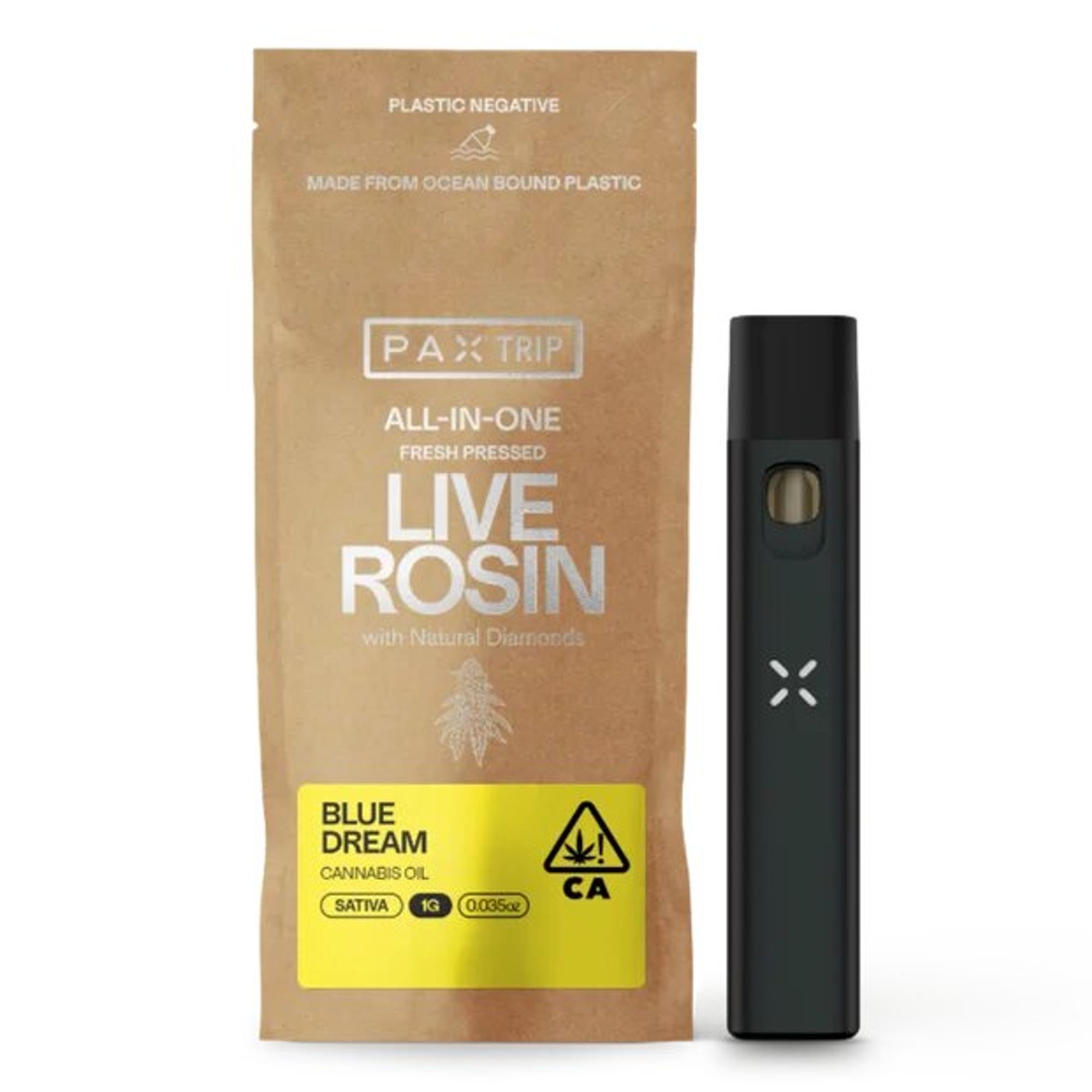 LIVE ROSIN BLUE DREAM DISPOSABLE 1G C4