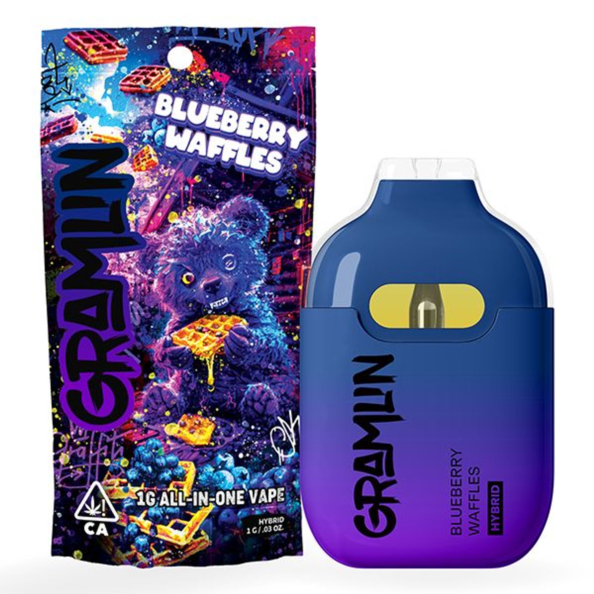 Blueberry Waffles