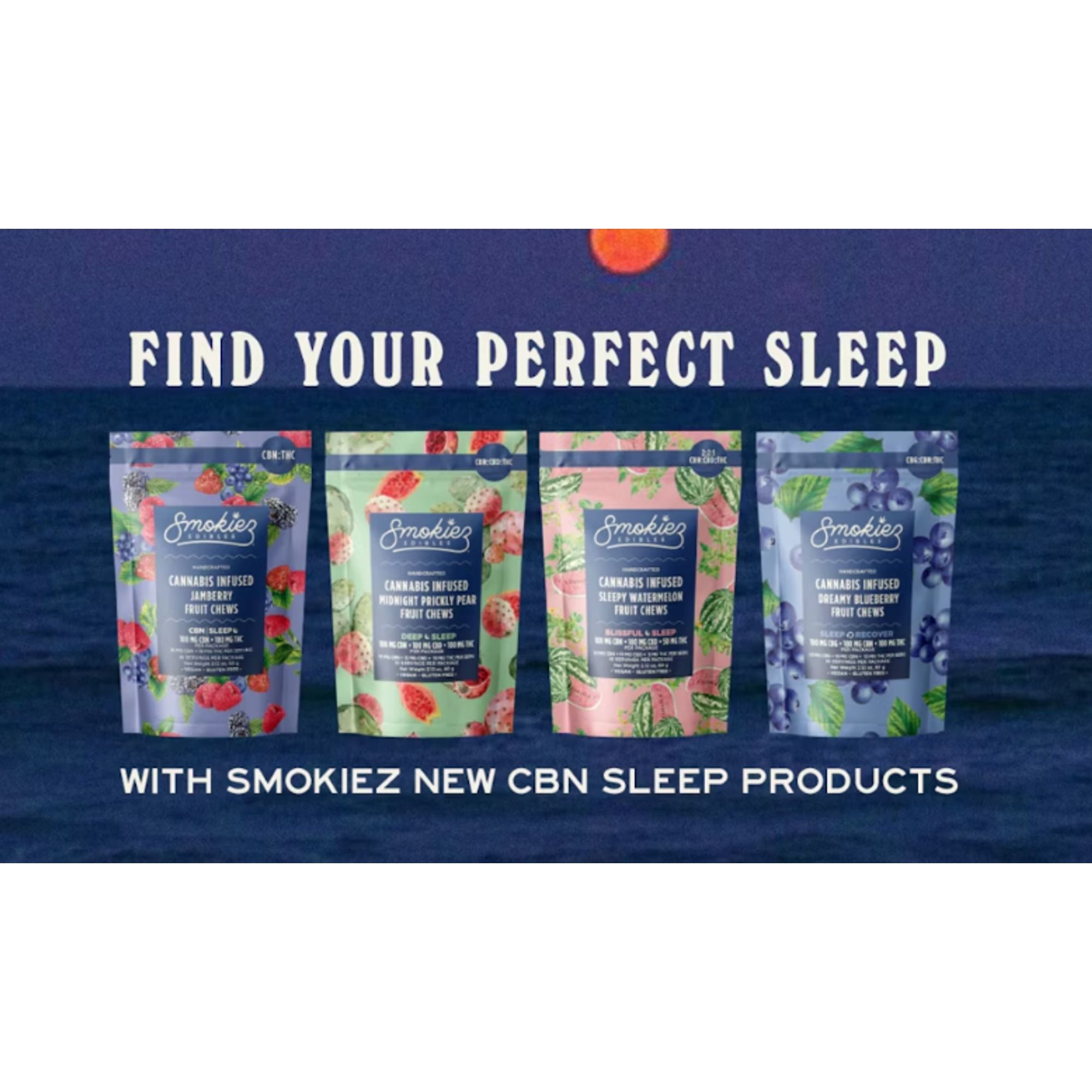 SOUR SLEEPY WATERMELON THC:CBN:CBD GUMMIES p6