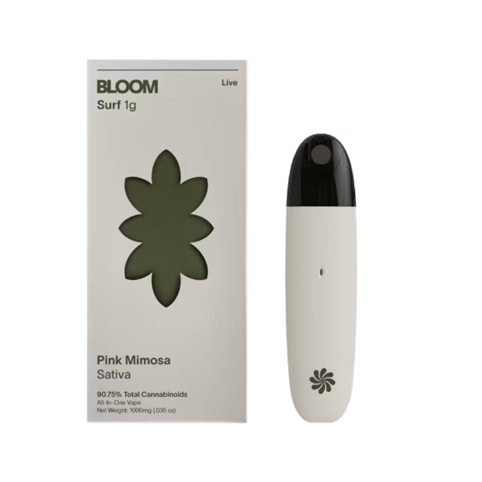 LIVE RESIN PINK MIMOSA SURF DISPOSABLE 1G C3