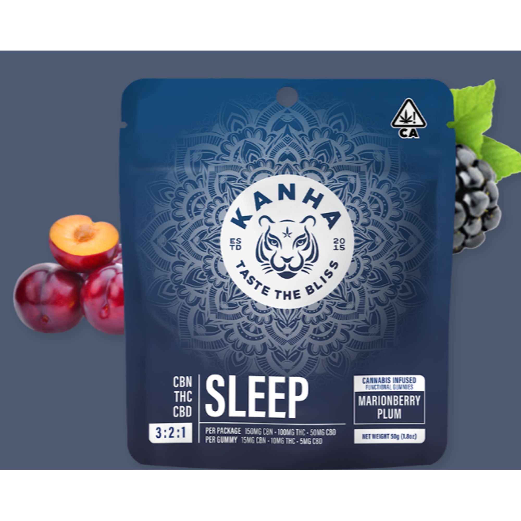 MARIONBERRY PLUM 3:2:1SLEEP GUMMIES S4