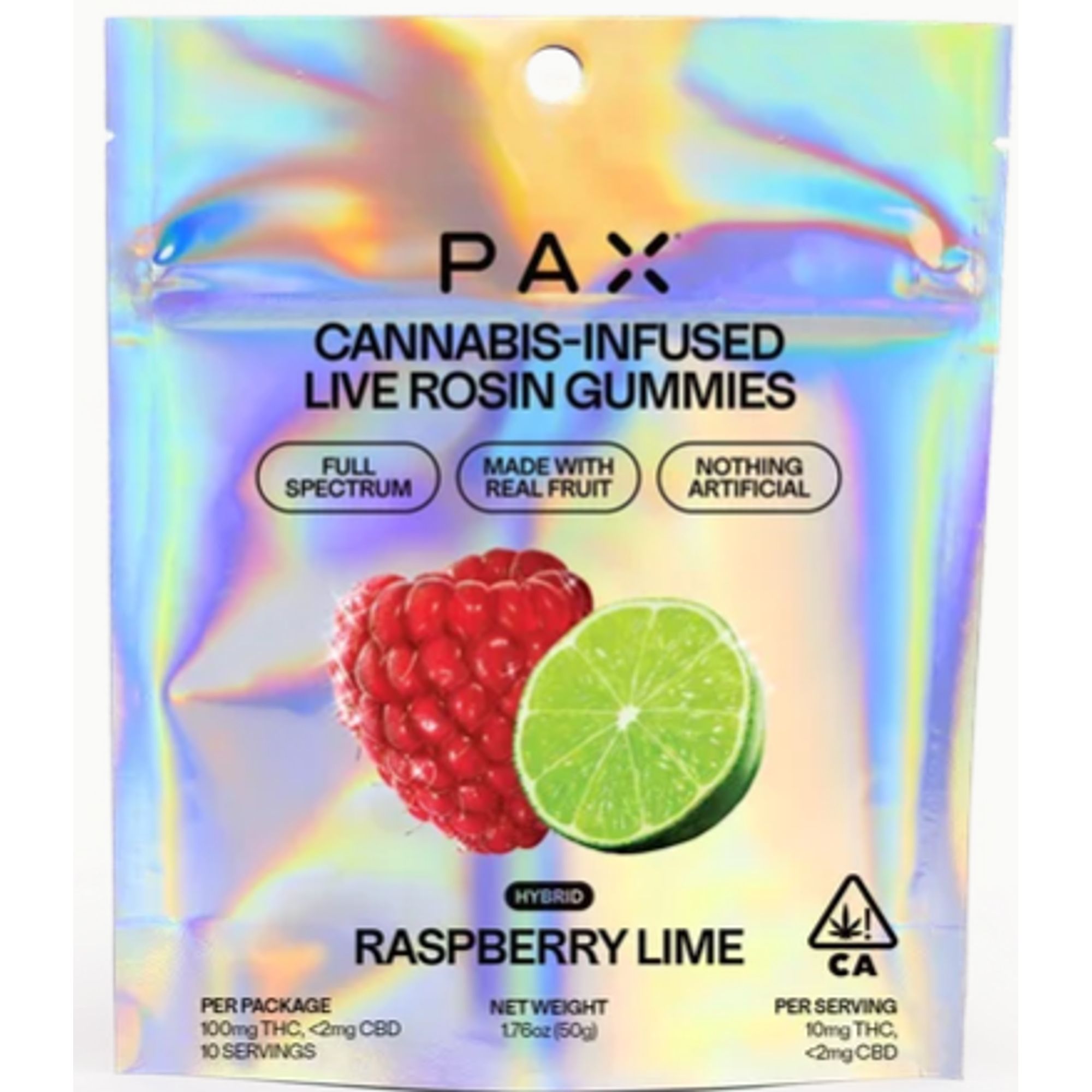 LIVE ROSIN RASPBERRY LIME GUMMIES P2
