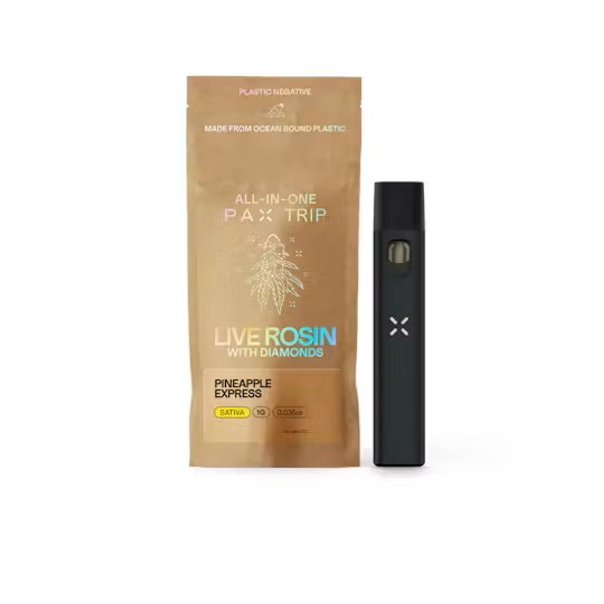 live rosin pineapple express disposable 1g C4