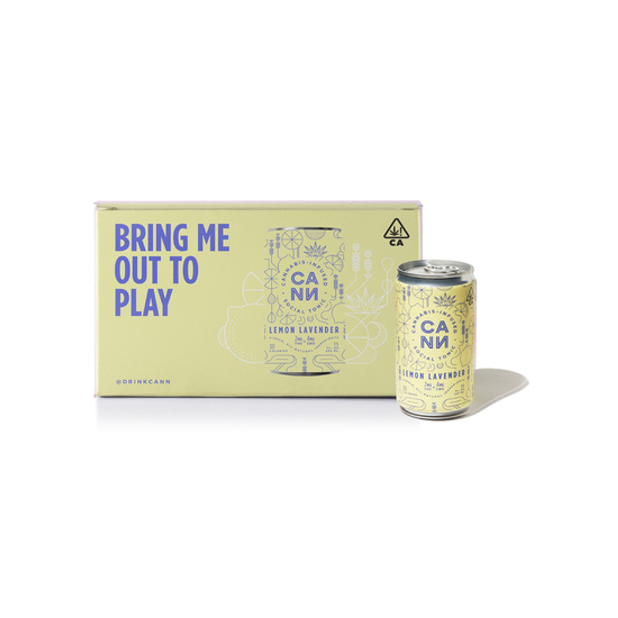 LEMON LAVENDER BEVERAGES 6PK
