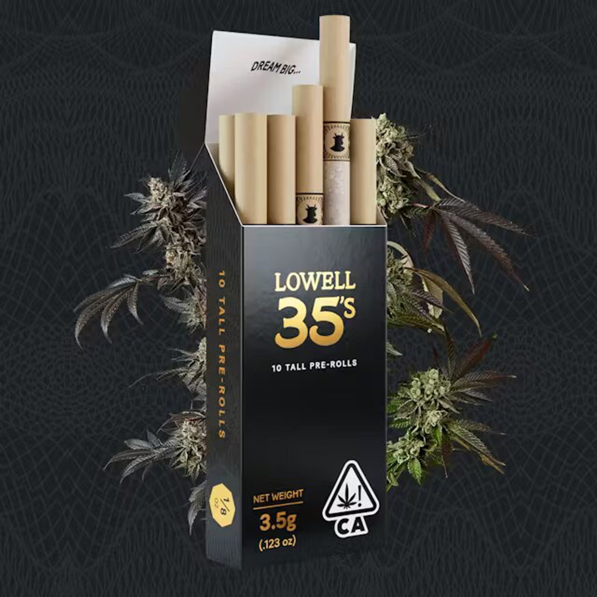 LOWELL 35'S DREAMWEAVER 10PK PRE ROLL E5
