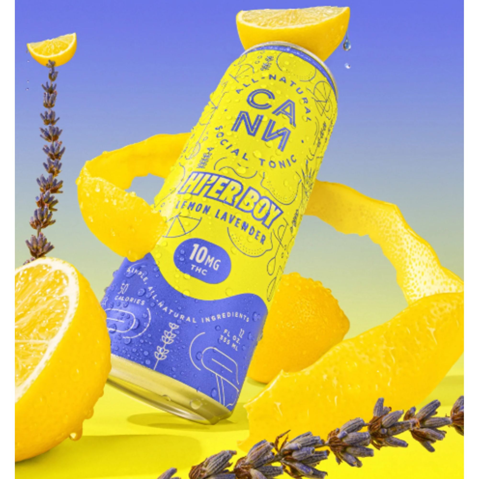 HI'ER BOY LEMON LAVENDER 4PK