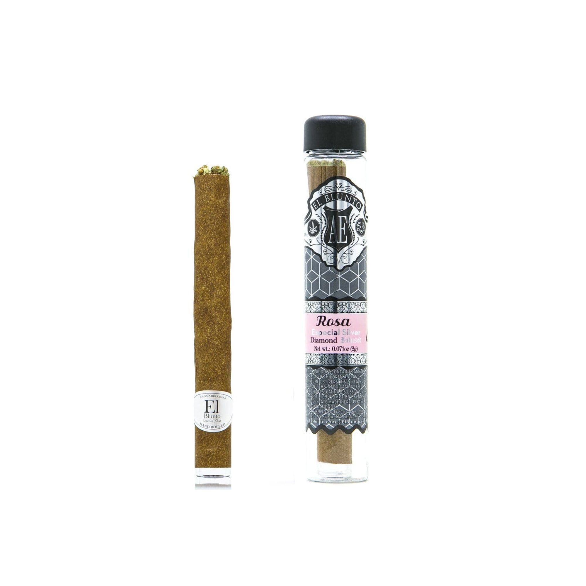 ESPECIAL SILVER ROSA DIAMOND INFUSED BLUNT 1.65G M3