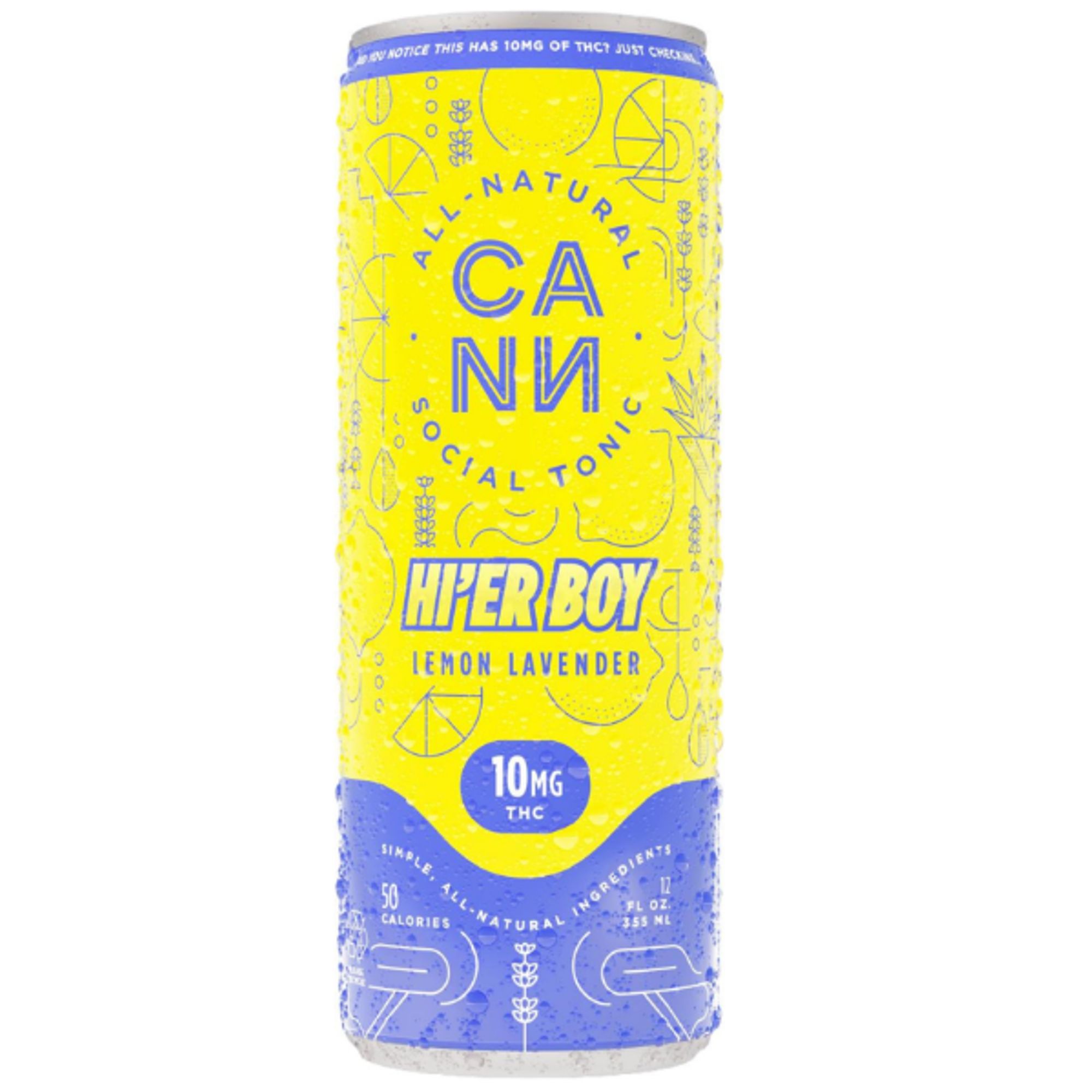 HI'ER BOY LEMON LAVENDER 10MG