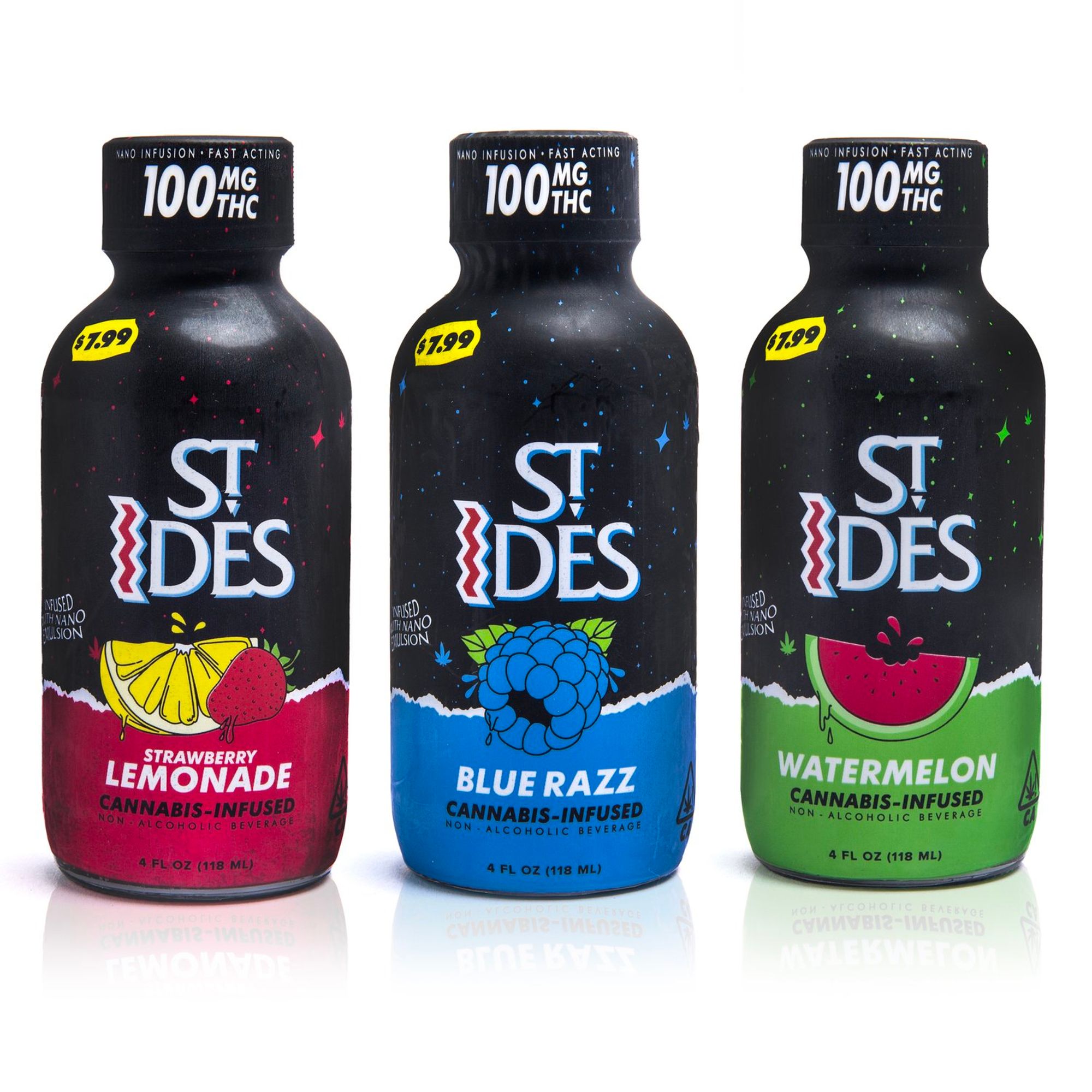 NANO INFUSED BLUE RAZZ SHOT 4OZ