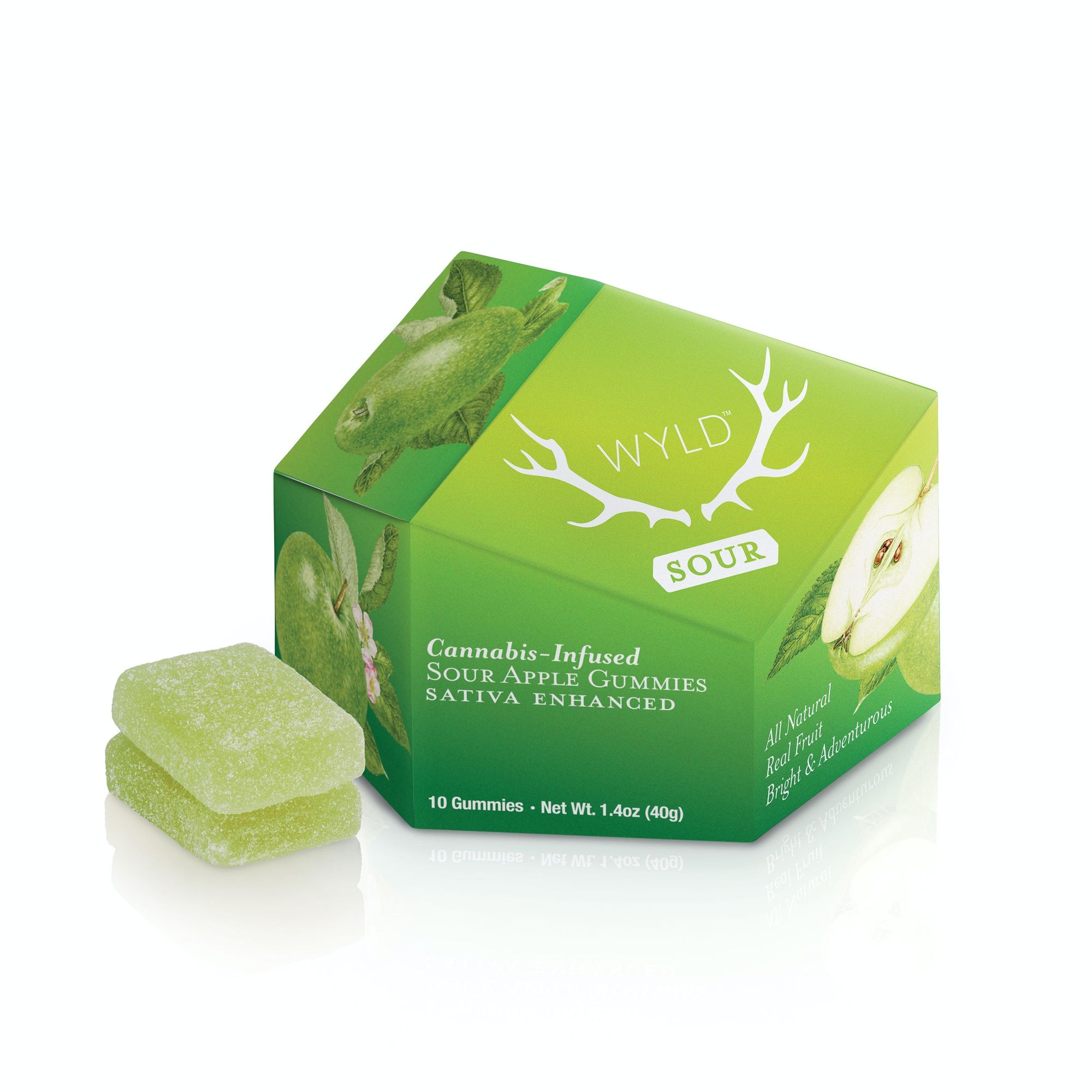 SOUR APPLE GUMMIES A8