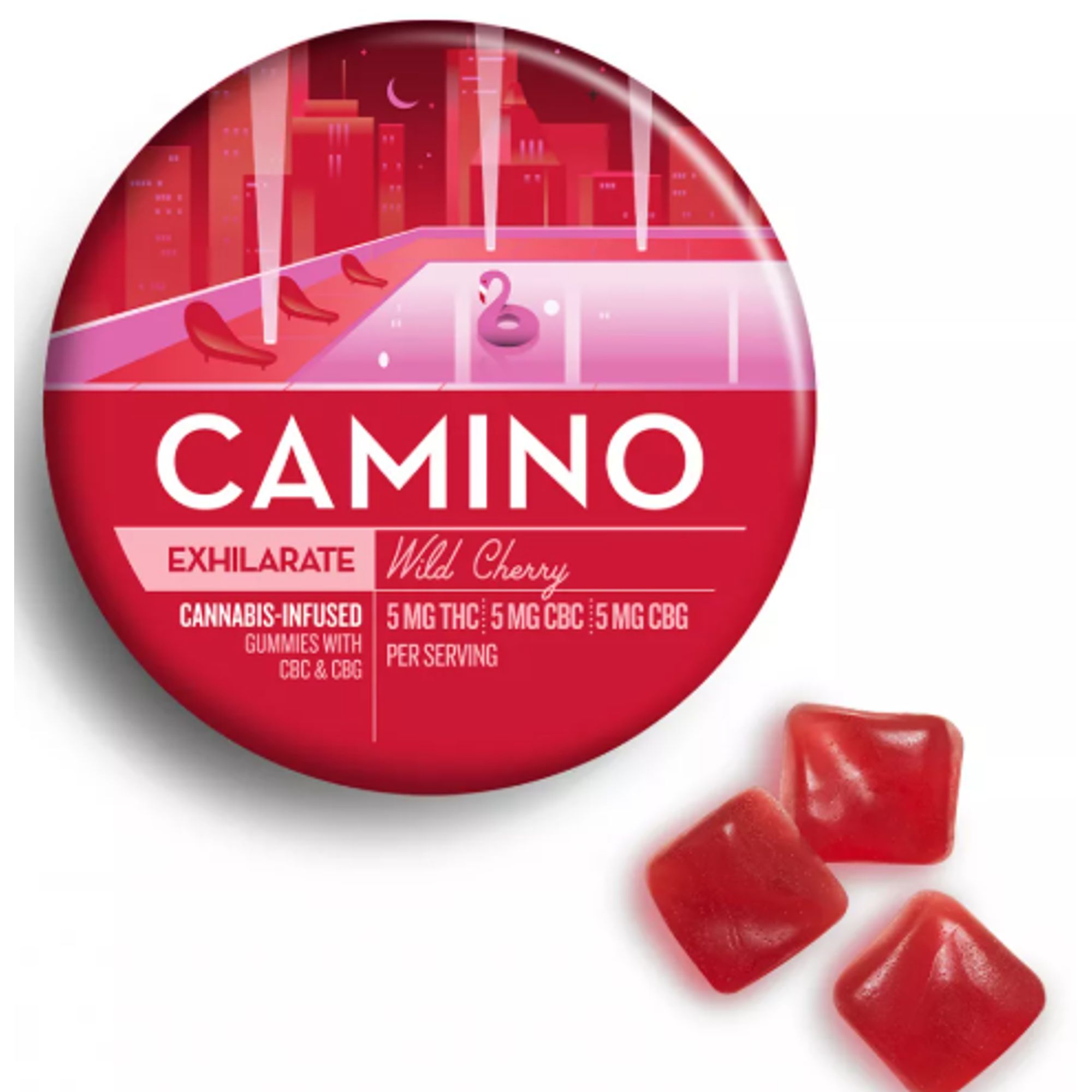 WILD CHERRY EXHILARATE GUMMIES A7