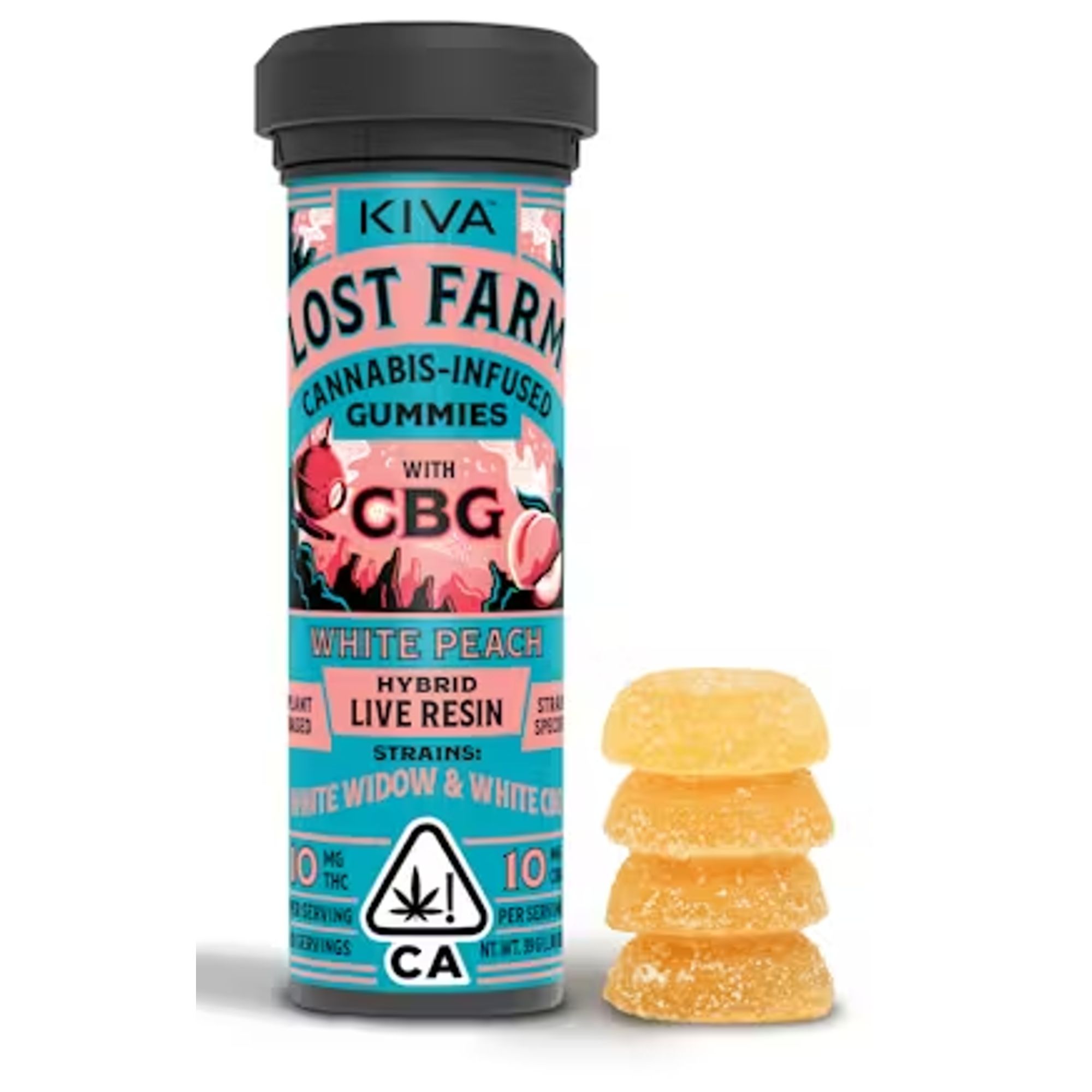 LIVE ROSIN WHITE PEACH GUMMIES A4