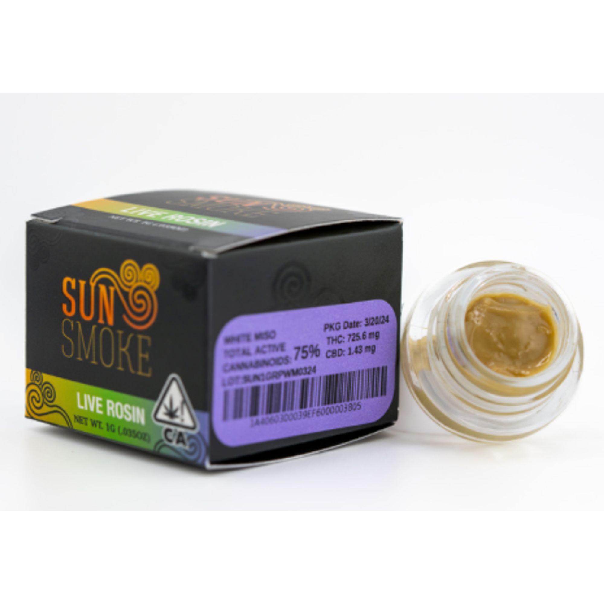 LIVE ROSIN GARLIC CITRUS CREAM 1G
