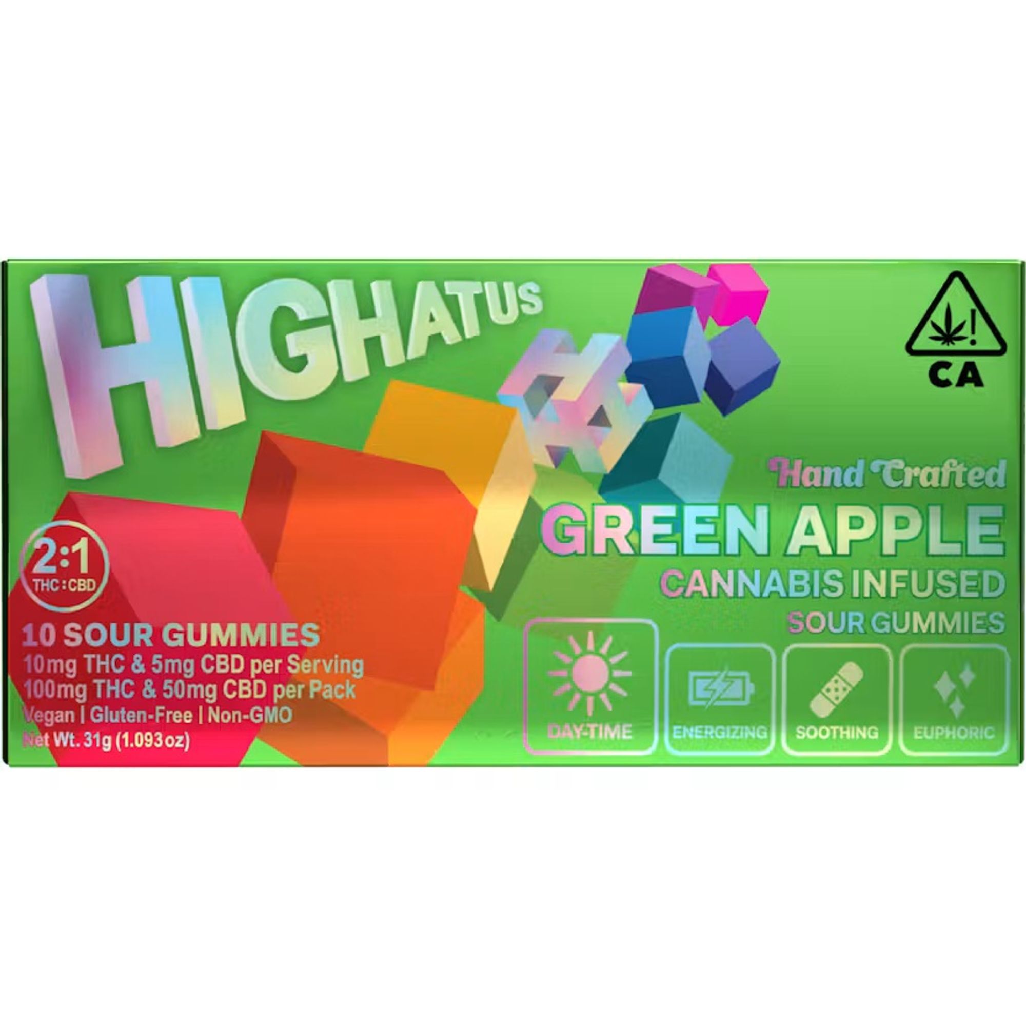 GREEN APPLE 2:1 GUMMIES P3