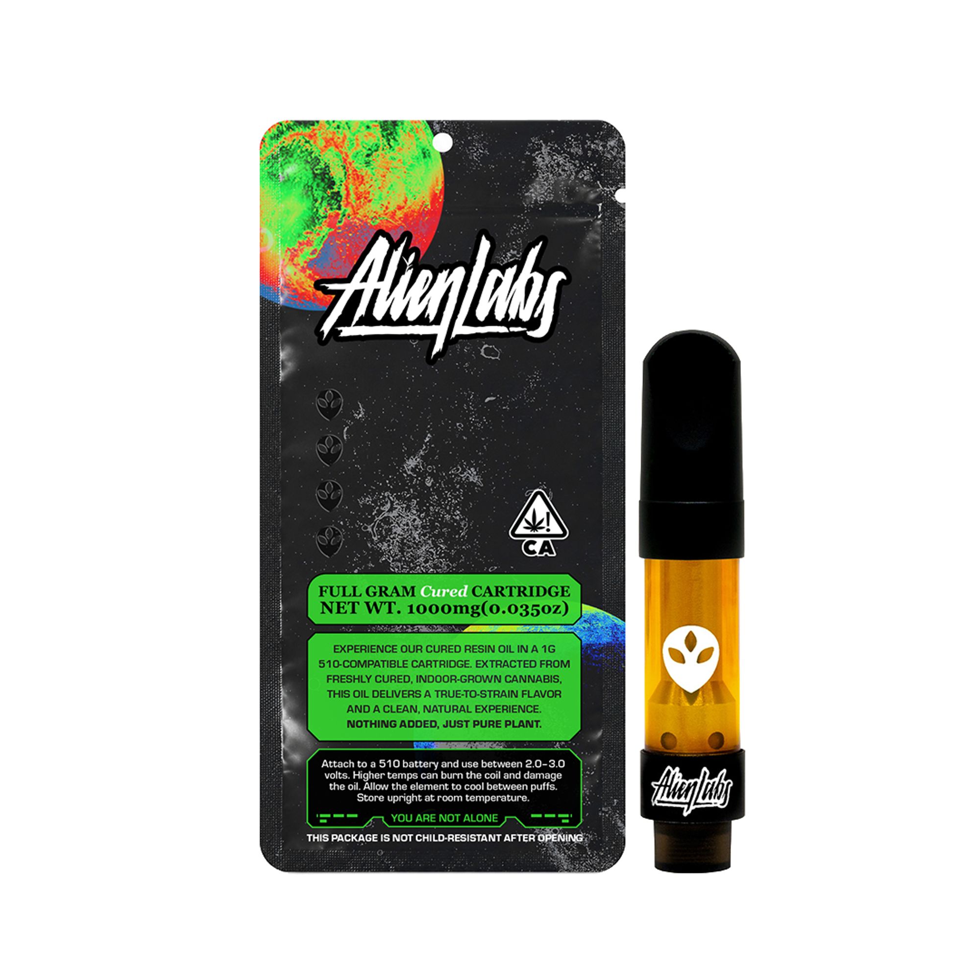 ALIEN LABS - CURED RESIN VAPE - ANIMAL MINTZ - 1G