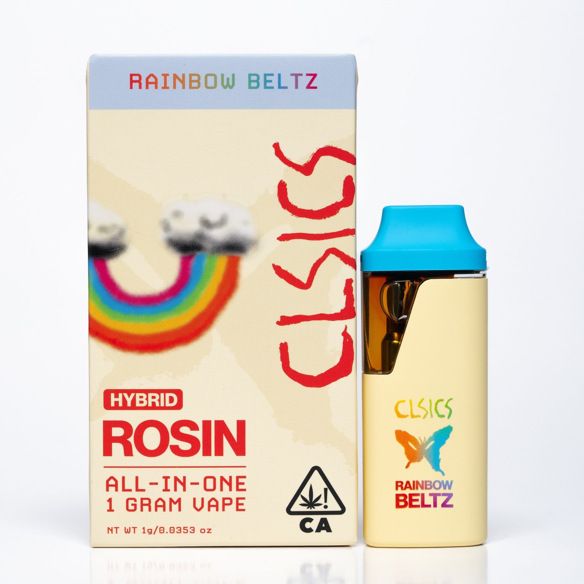 LIVE ROSIN RAINBOW BELTZ DISPOSABLE 1G C2