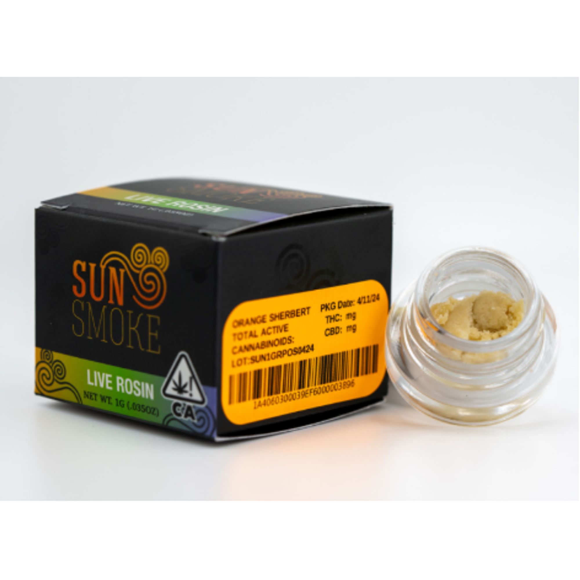 LIVE ROSIN BLUE BLAZE NECTAR 1G