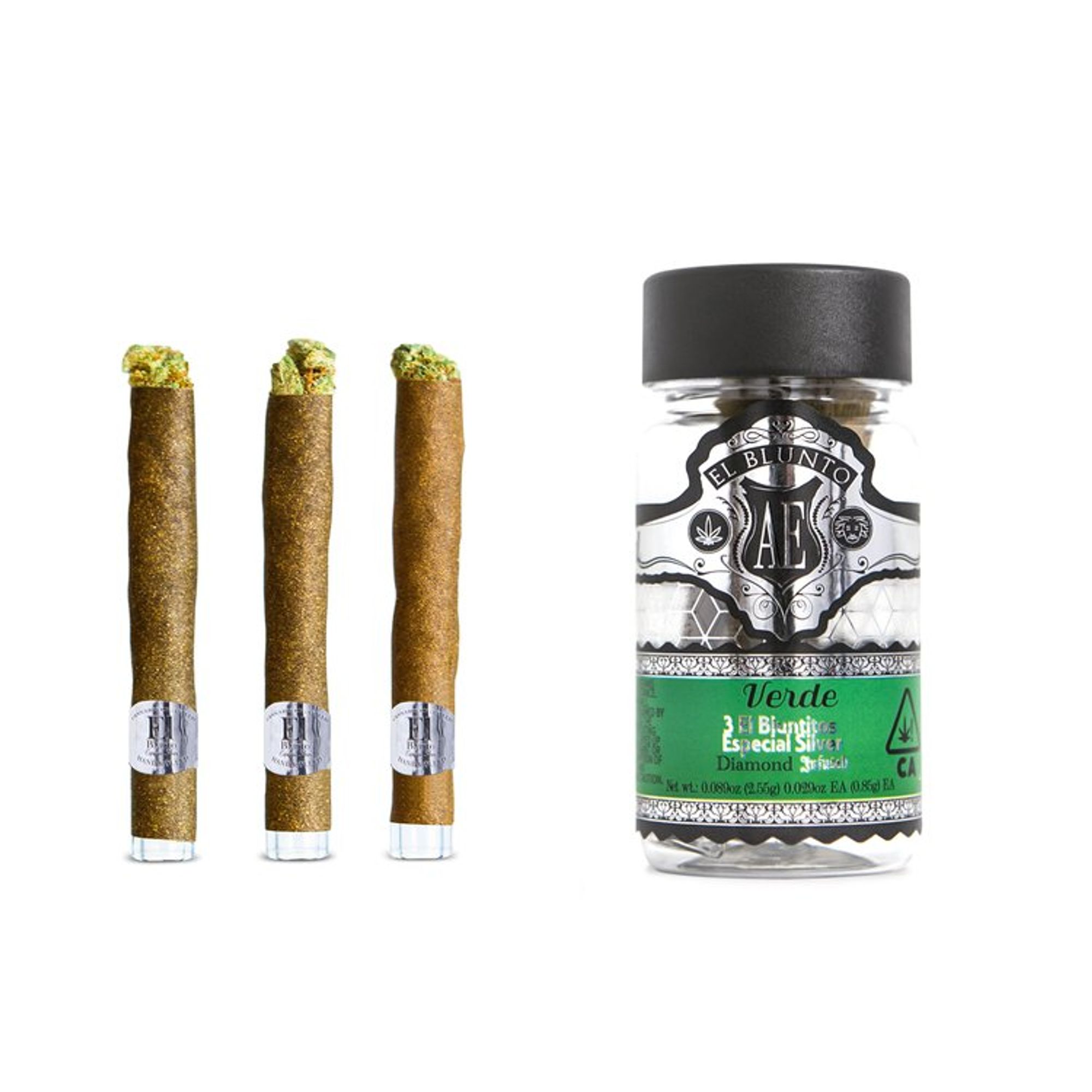 ESPECIAL SILVER VERDE DIAMOND INFUSED 3PK M6