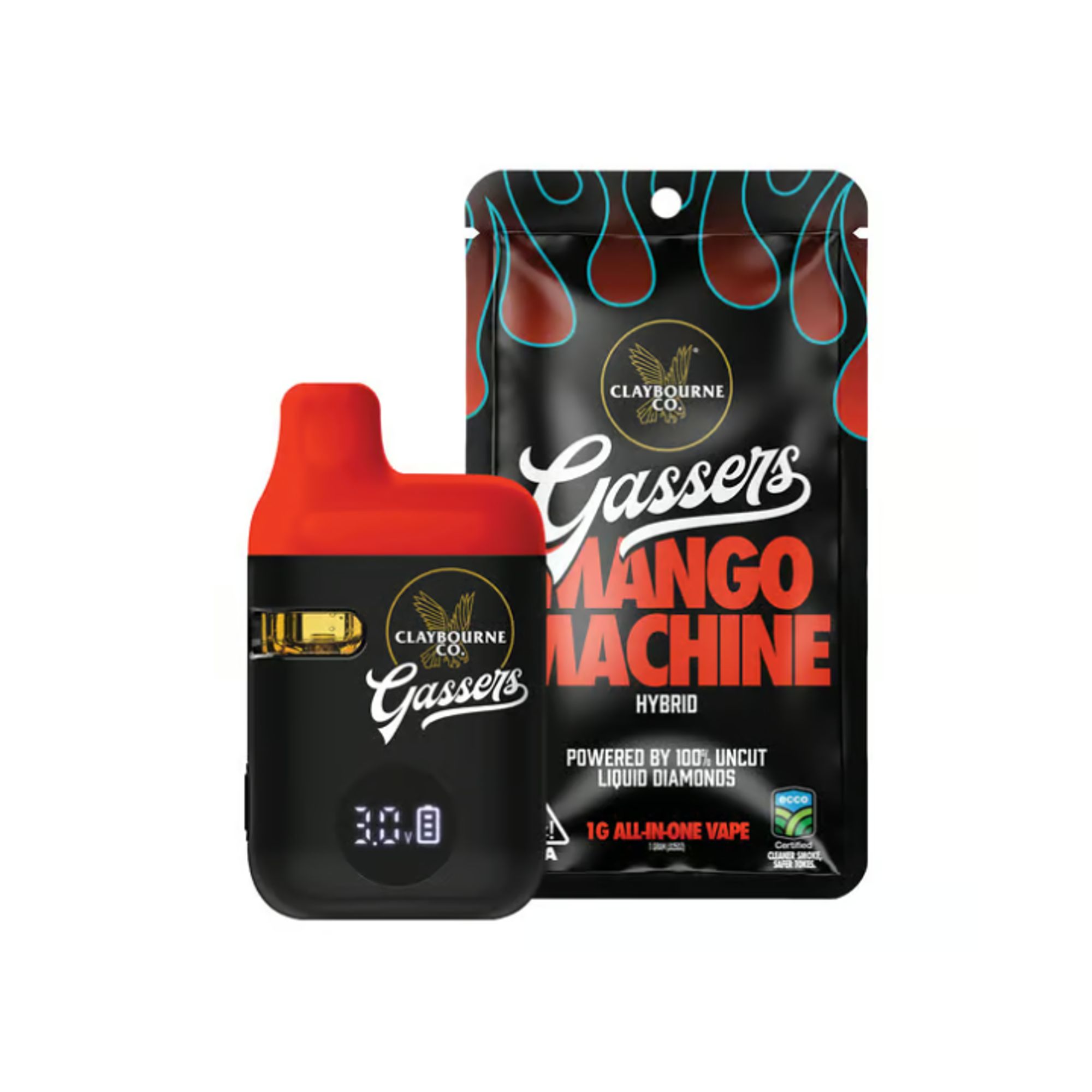 GASSERS MANGO MACHINE DISPOSABLE 1G D6