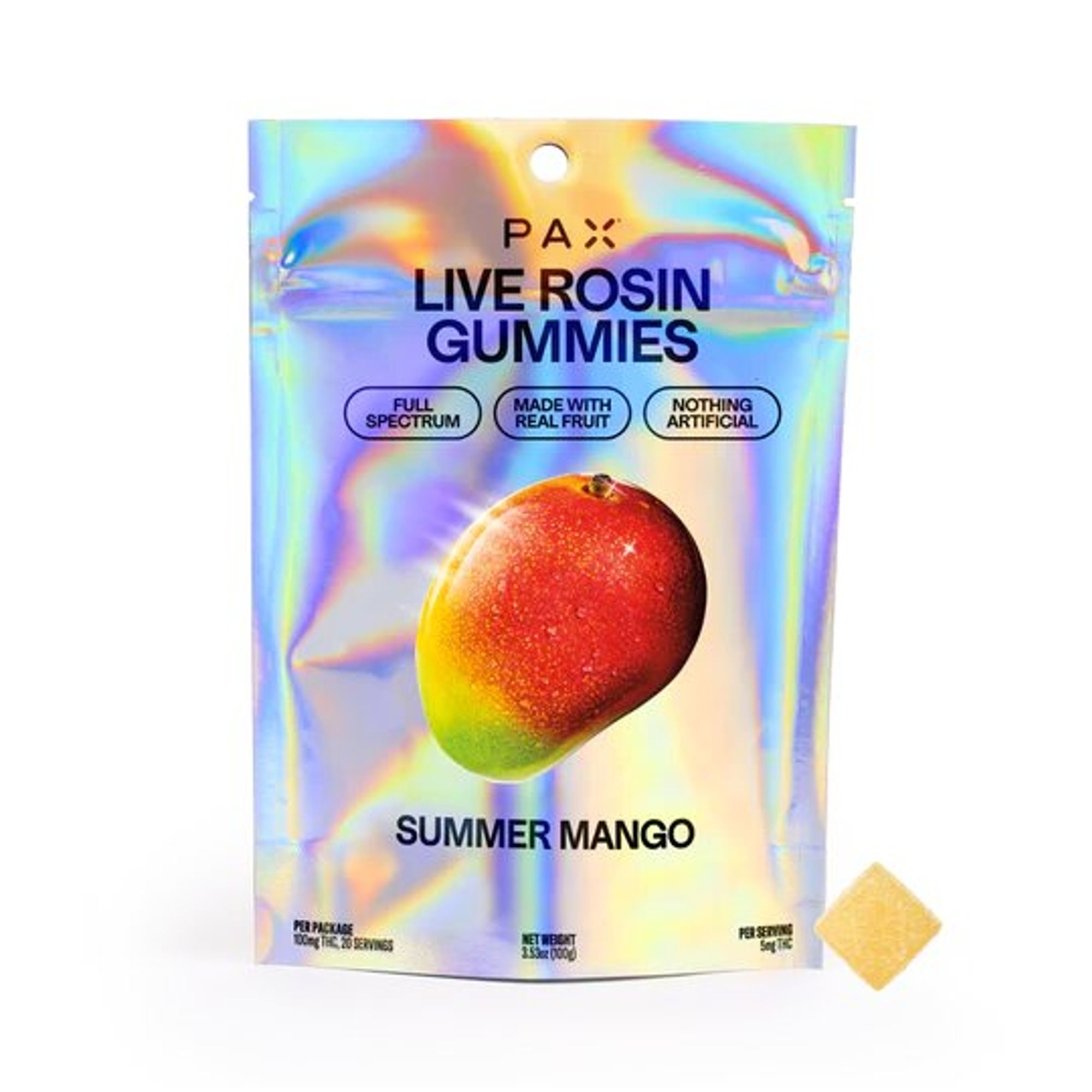 LIVE ROSIN SUMMER MANGO GUMMIES P2