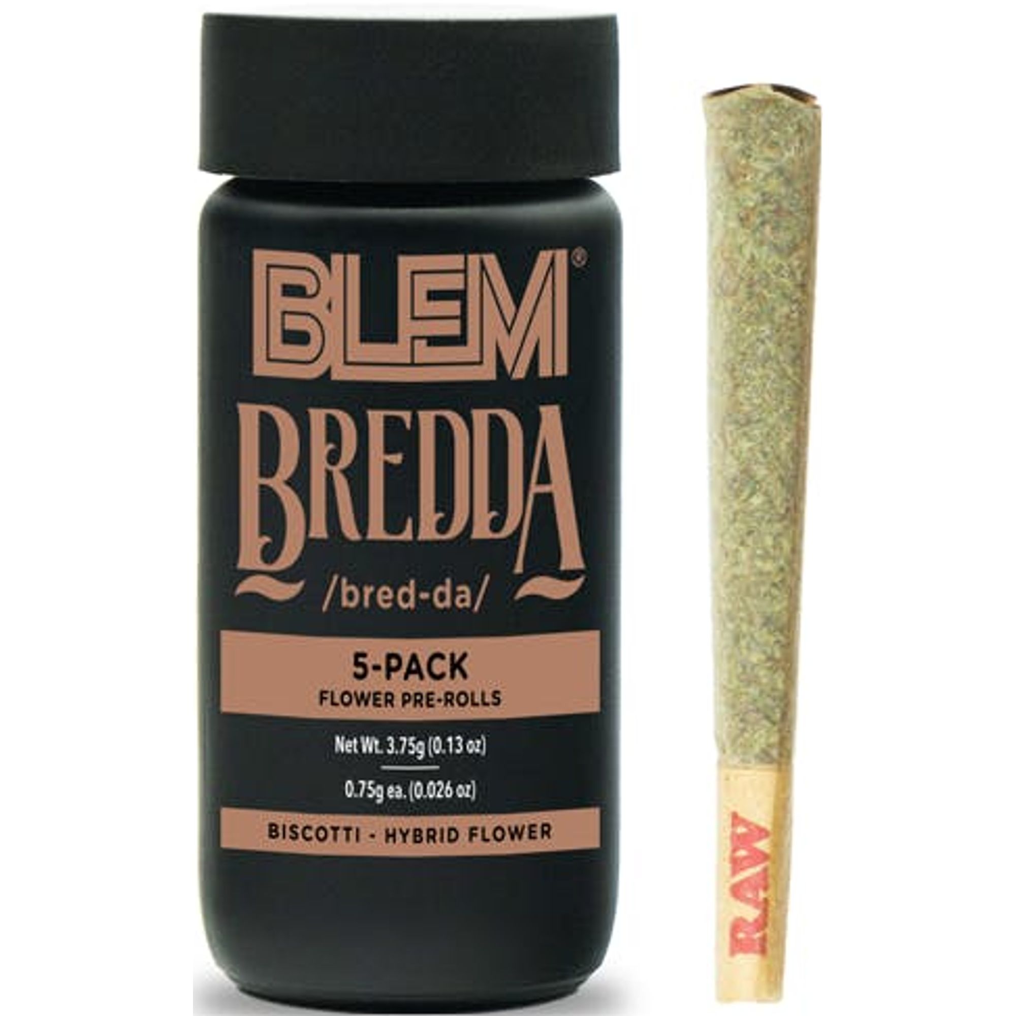 BLEM - INDOOR PREROLL MULTIPACK - BREDDA - 3.75G
