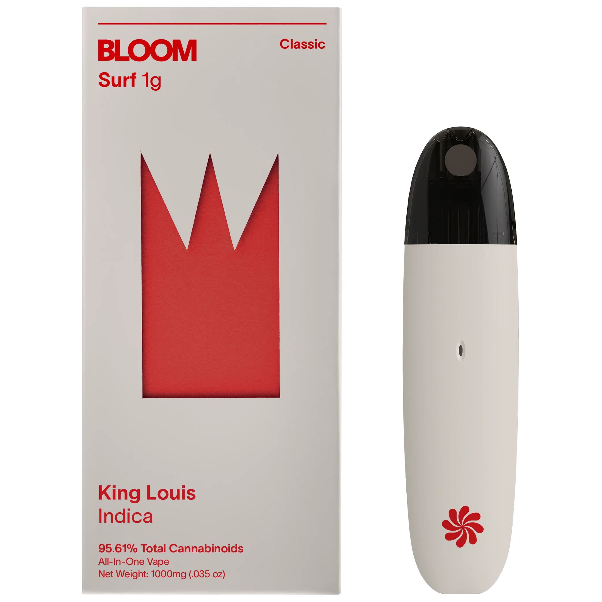 BLOOM - THC ALL IN ONE - KING LOUIS - 1G