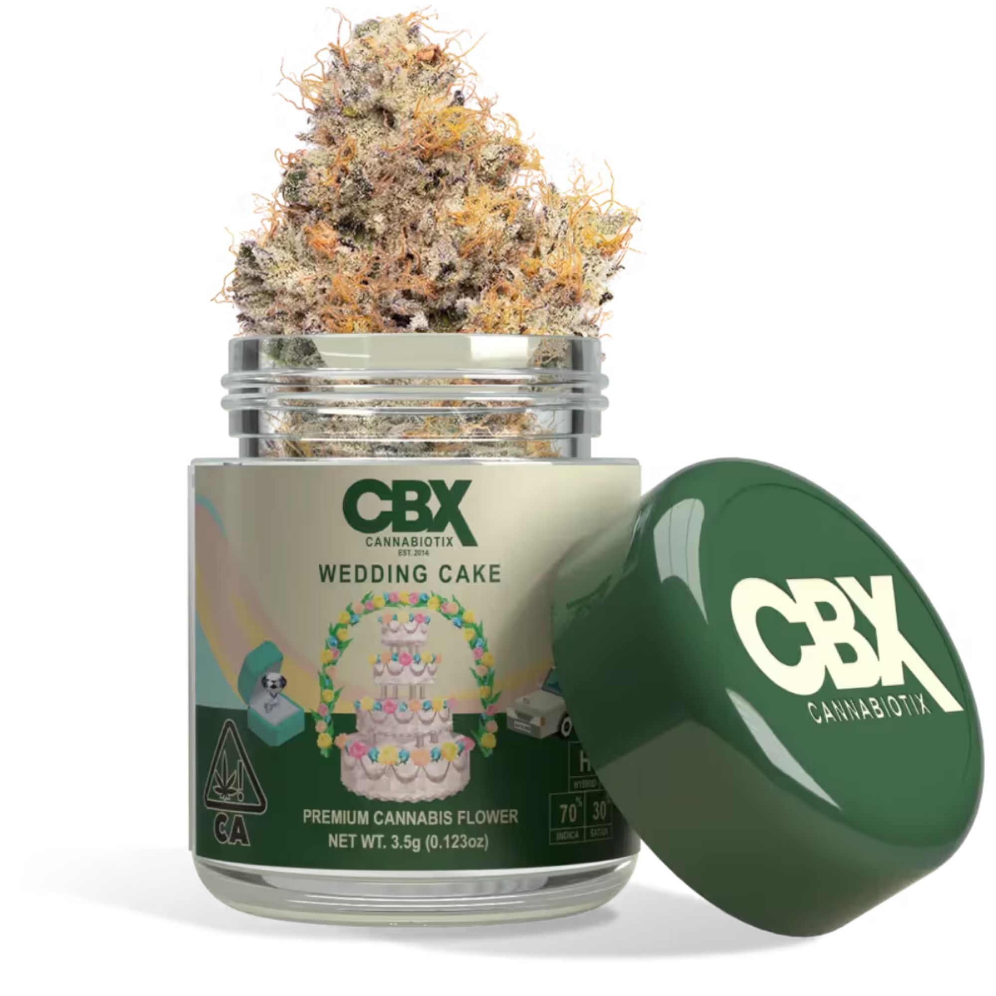 CANNABIOTIX - INDOOR FLOWER - WEDDING CAKE - 3.5G