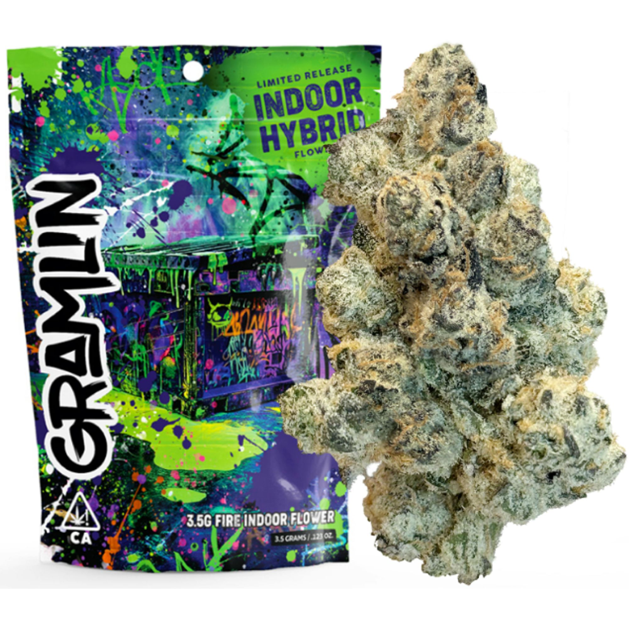 GRAMLIN - INDOOR FLOWER - OZ KUSH X GMO - 3.5G