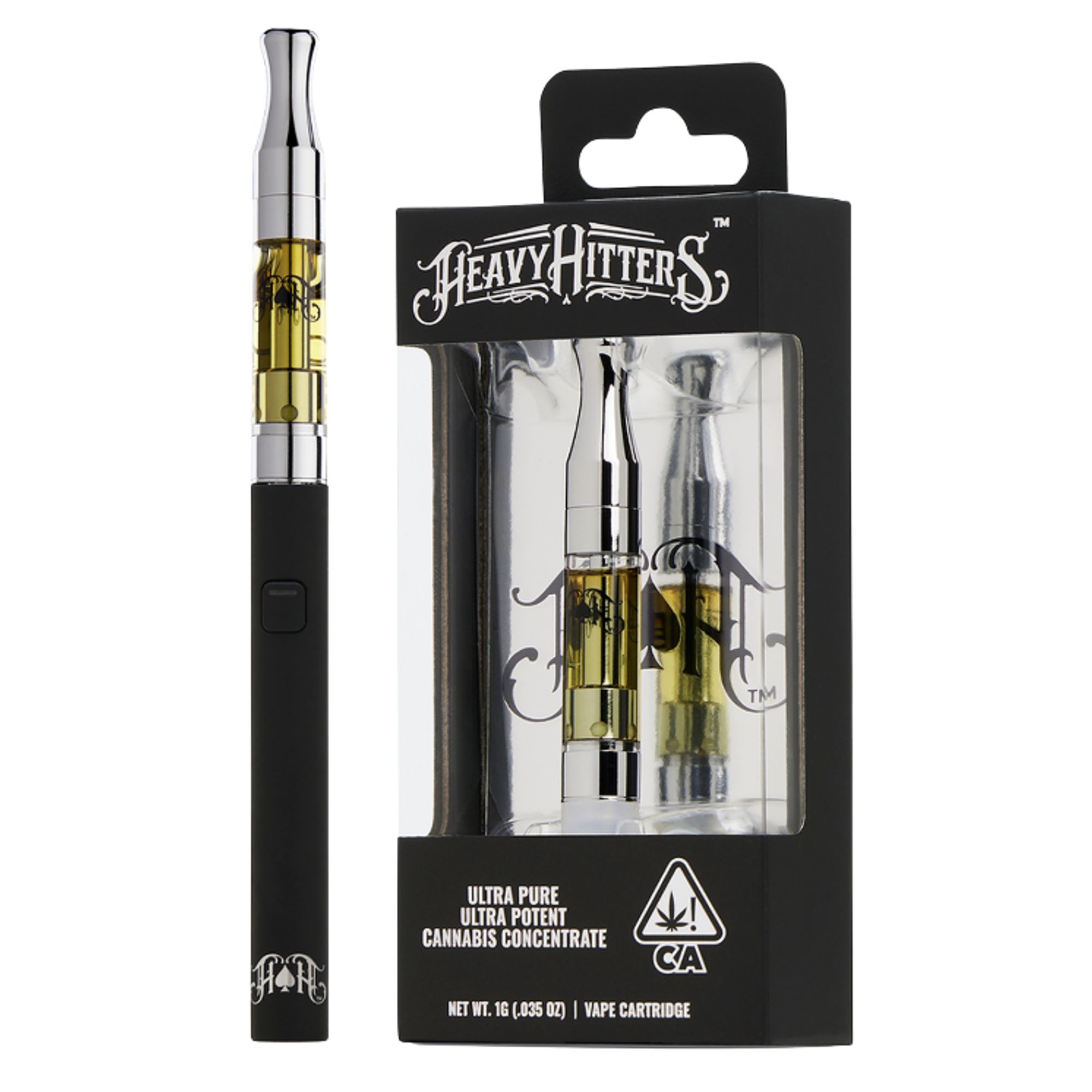 HEAVY HITTERS - THC VAPE - CLOUDBERRY - 1G
