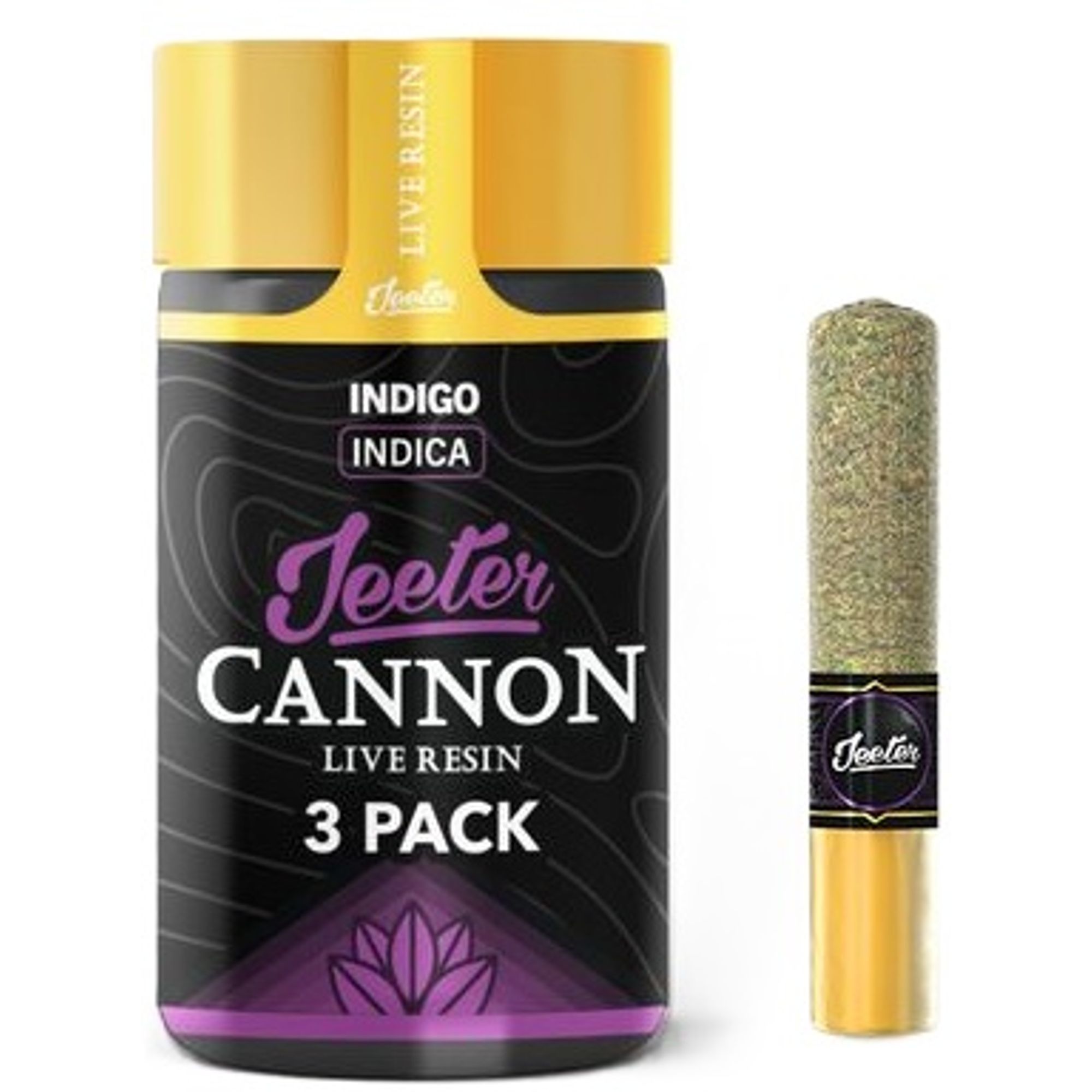JEETER - INFUSED PREROLL MULTIPACK - CANNONS INDIGO - 1.5G