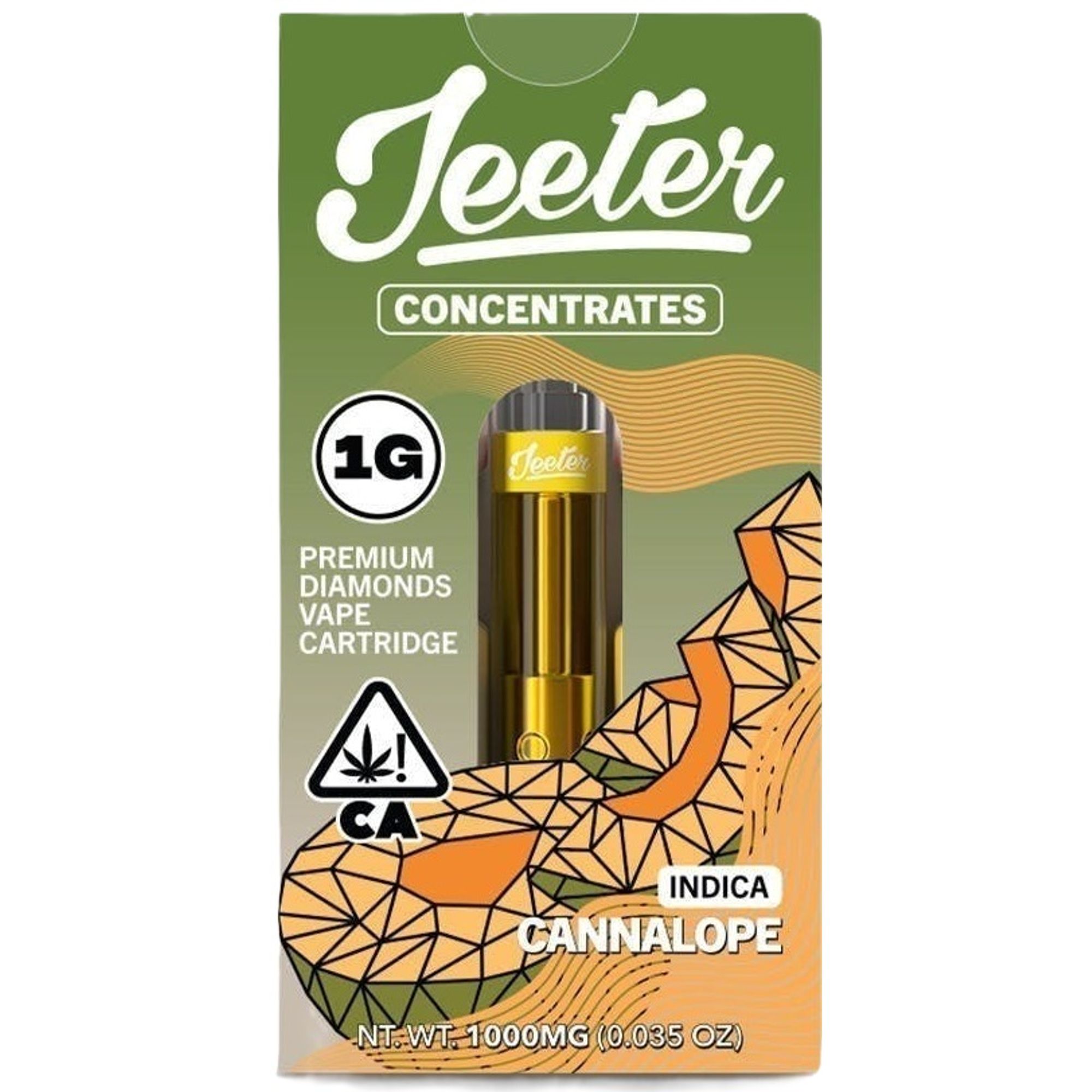 JEETER - LIQUID DIAMONDS VAPE - CANNALOPE - 1G