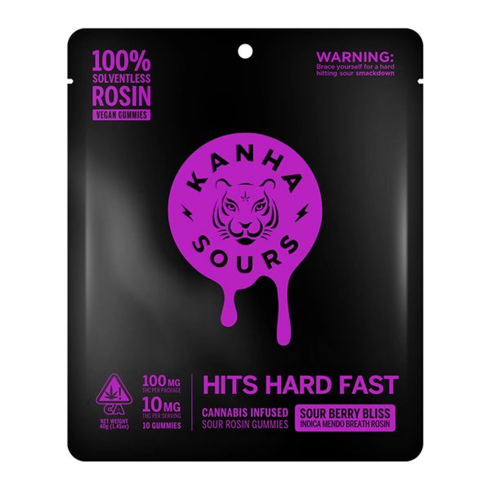 Sour Berry Bliss 100Mg