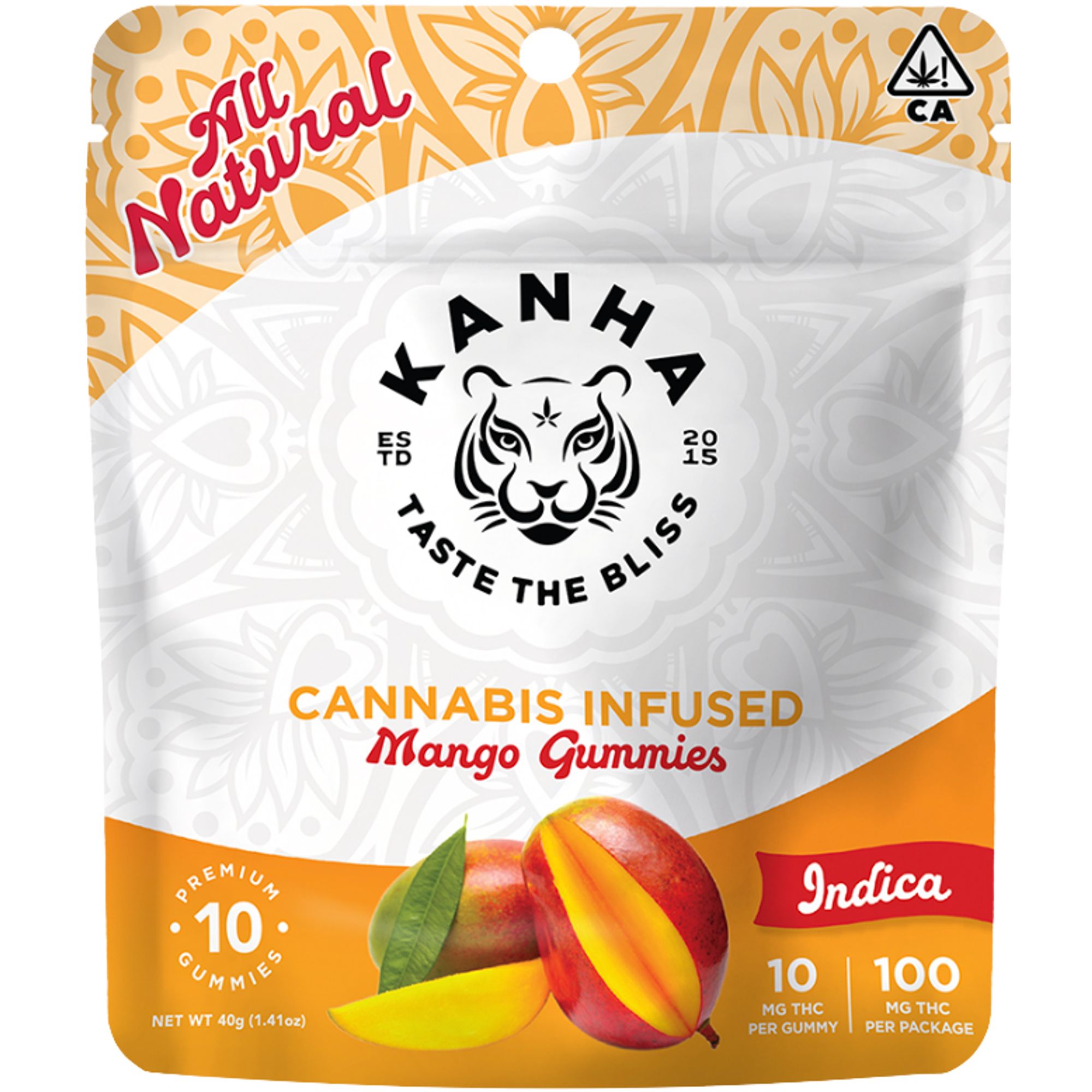 KANHA - THC GUMMY - MANGO - 100MG