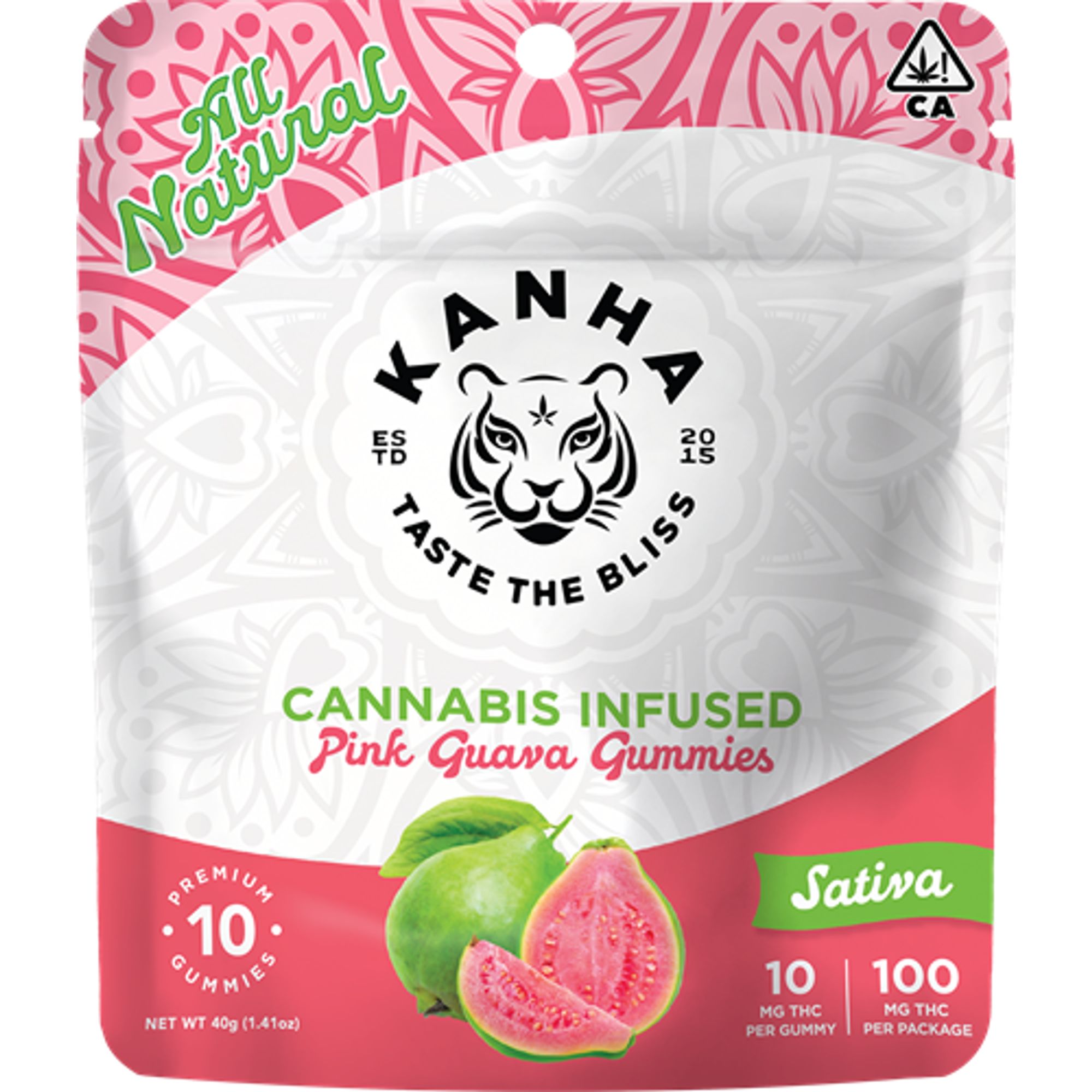 KANHA - THC GUMMY - PINK GUAVA - 100MG