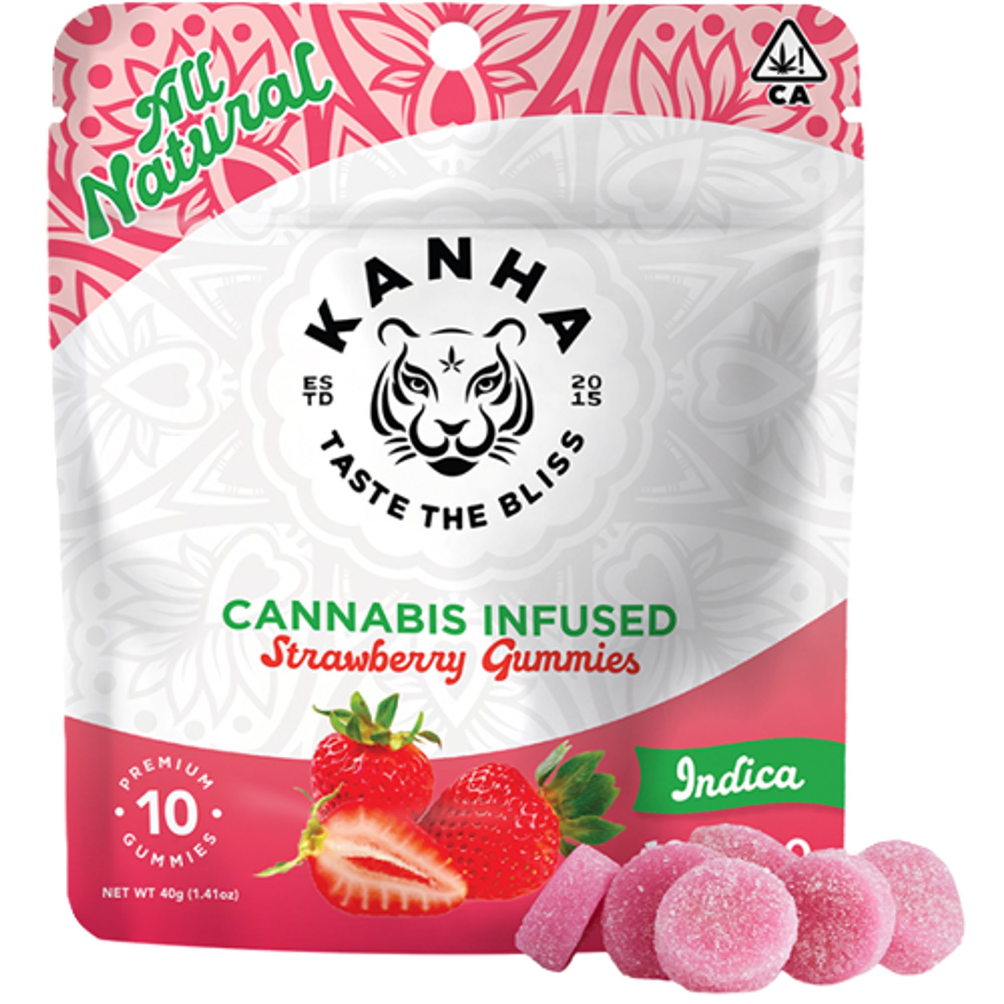 KANHA - THC GUMMY - STRAWBERRY - 100MG