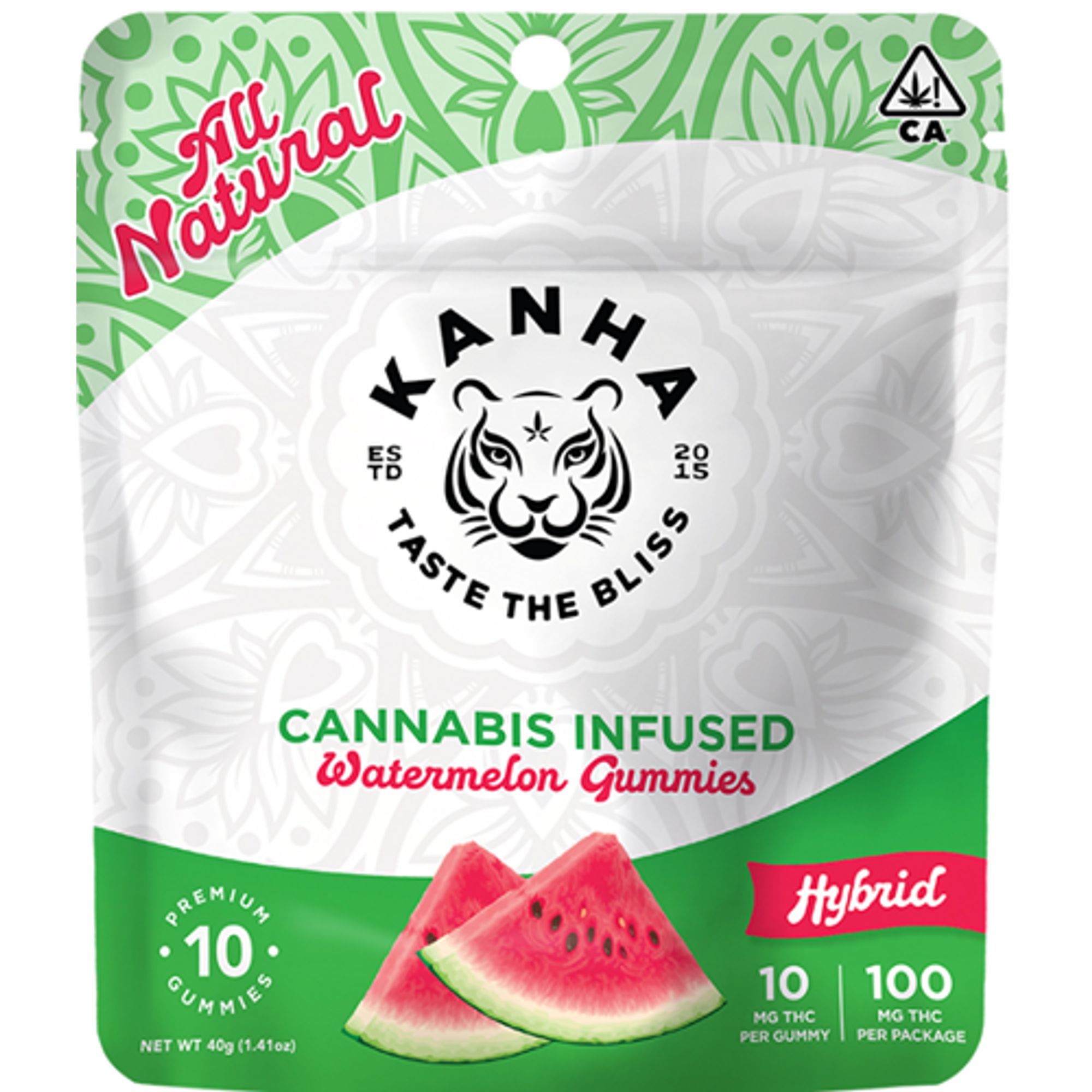 KANHA - THC GUMMY - WATERMELON - 100MG