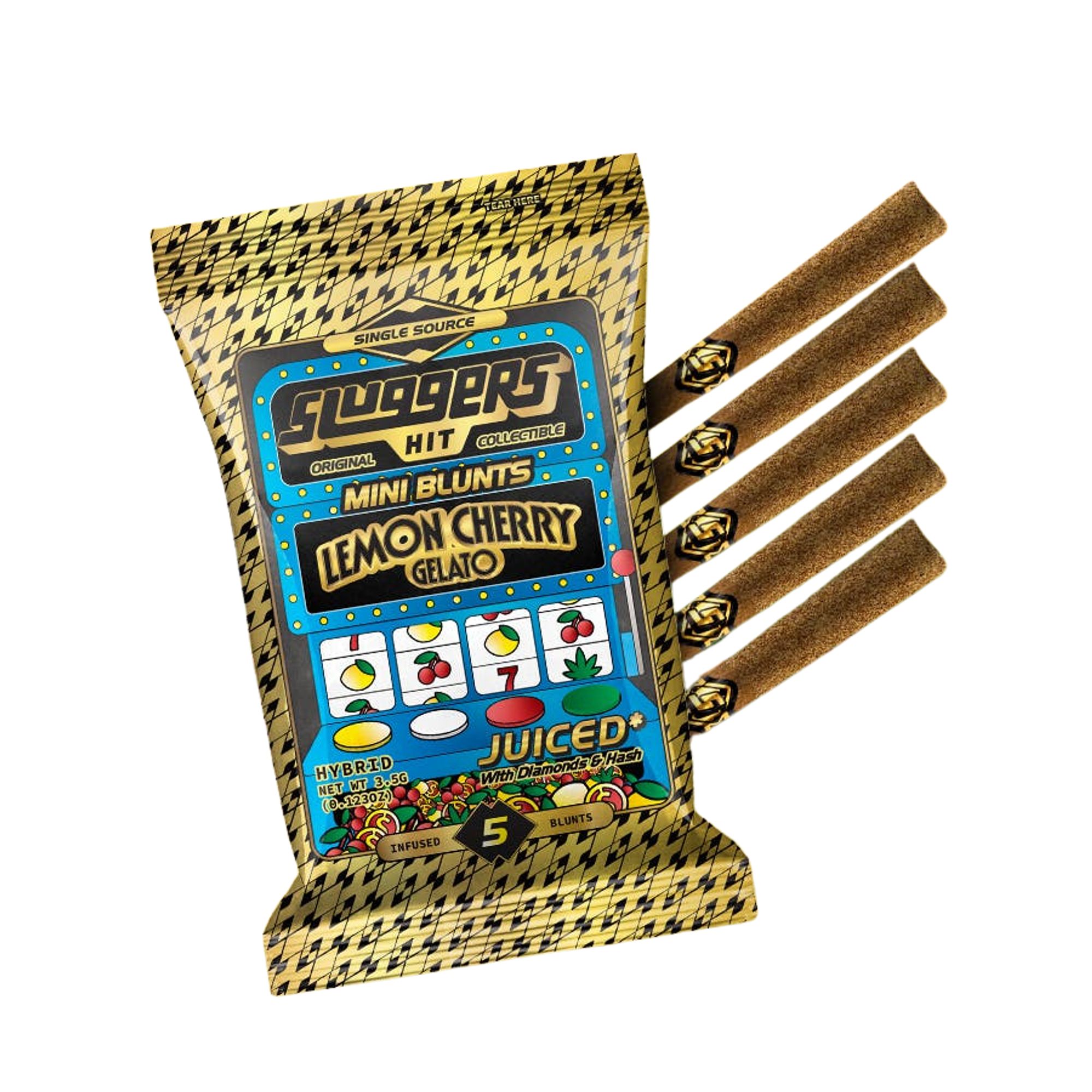 SLUGGERS - INFUSED BLUNT MULTIPACK - LEMON CHERRY GELATO - 3.5G