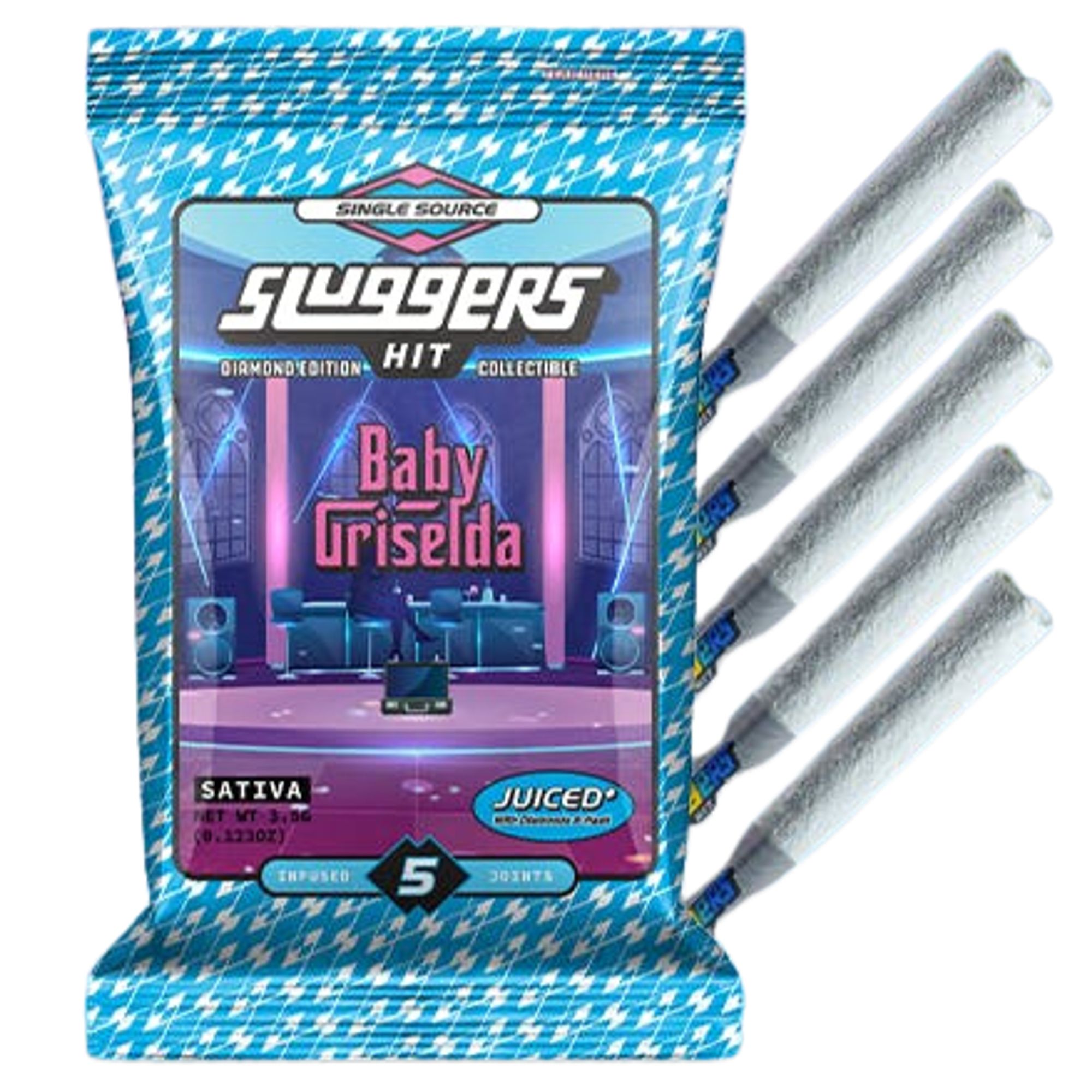 SLUGGERS - INFUSED PREROLL MULTIPACK - BABY GRISELDA X BLANCO - 3.5G
