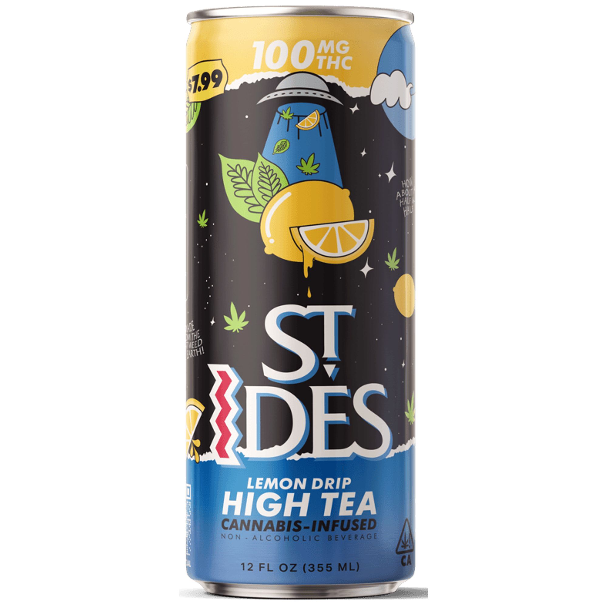 ST IDES - THC BEVERAGE - LEMON DRIP - 100MG