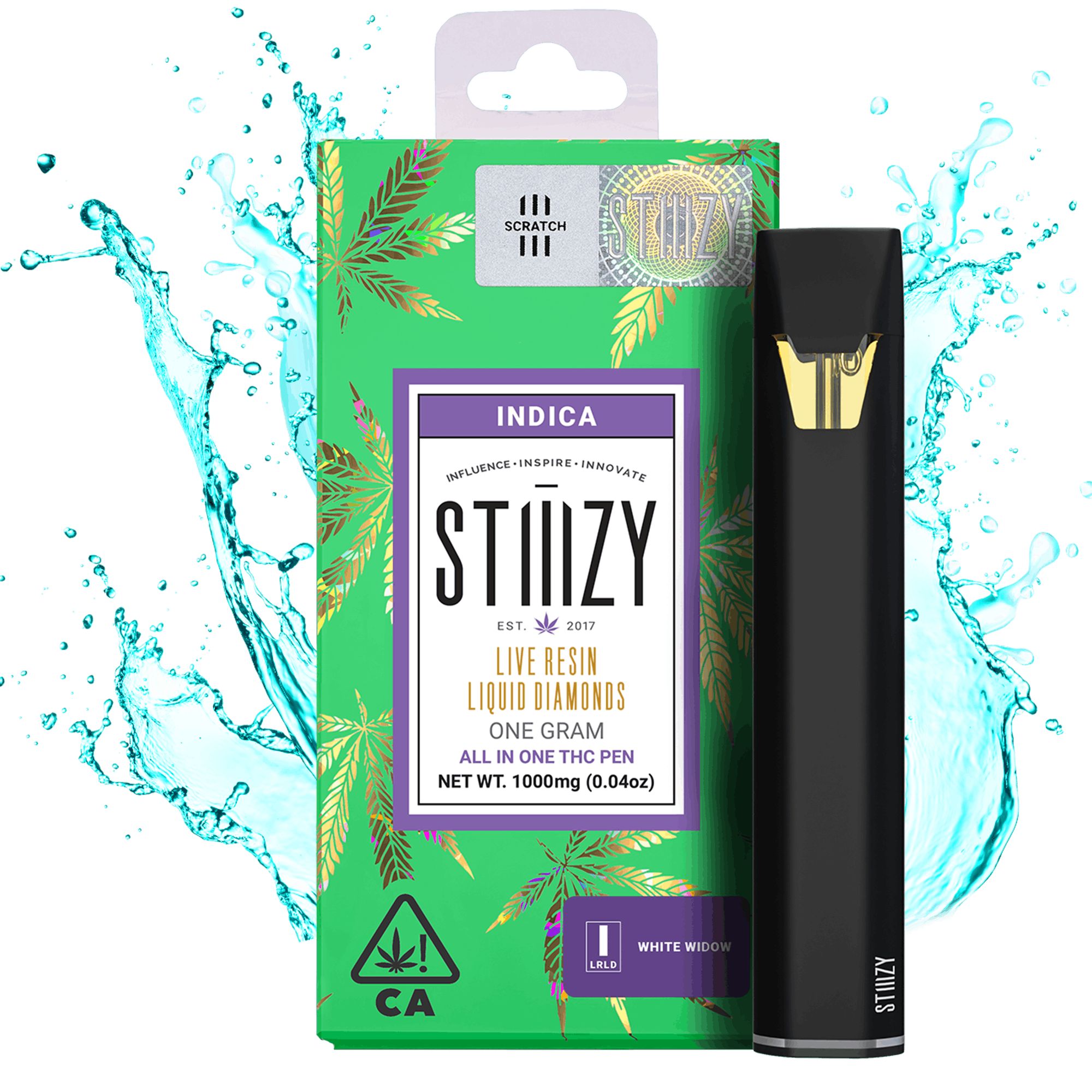 DNU - V3 - STIIIZY - LQD AIO - White Widow - 1g