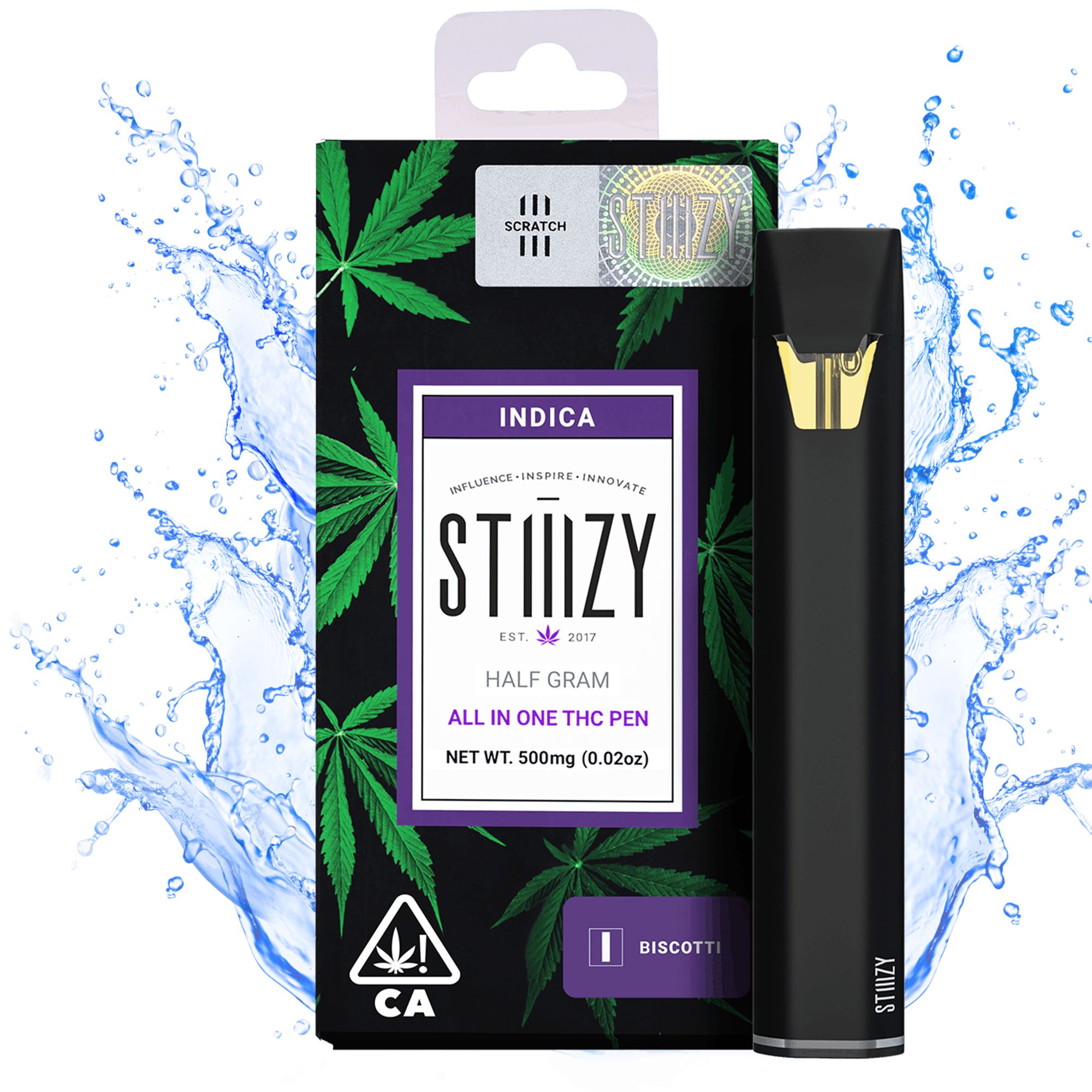 DNU - V3 - STIIIZY - ORG AIO - Biscotti - 0.5g