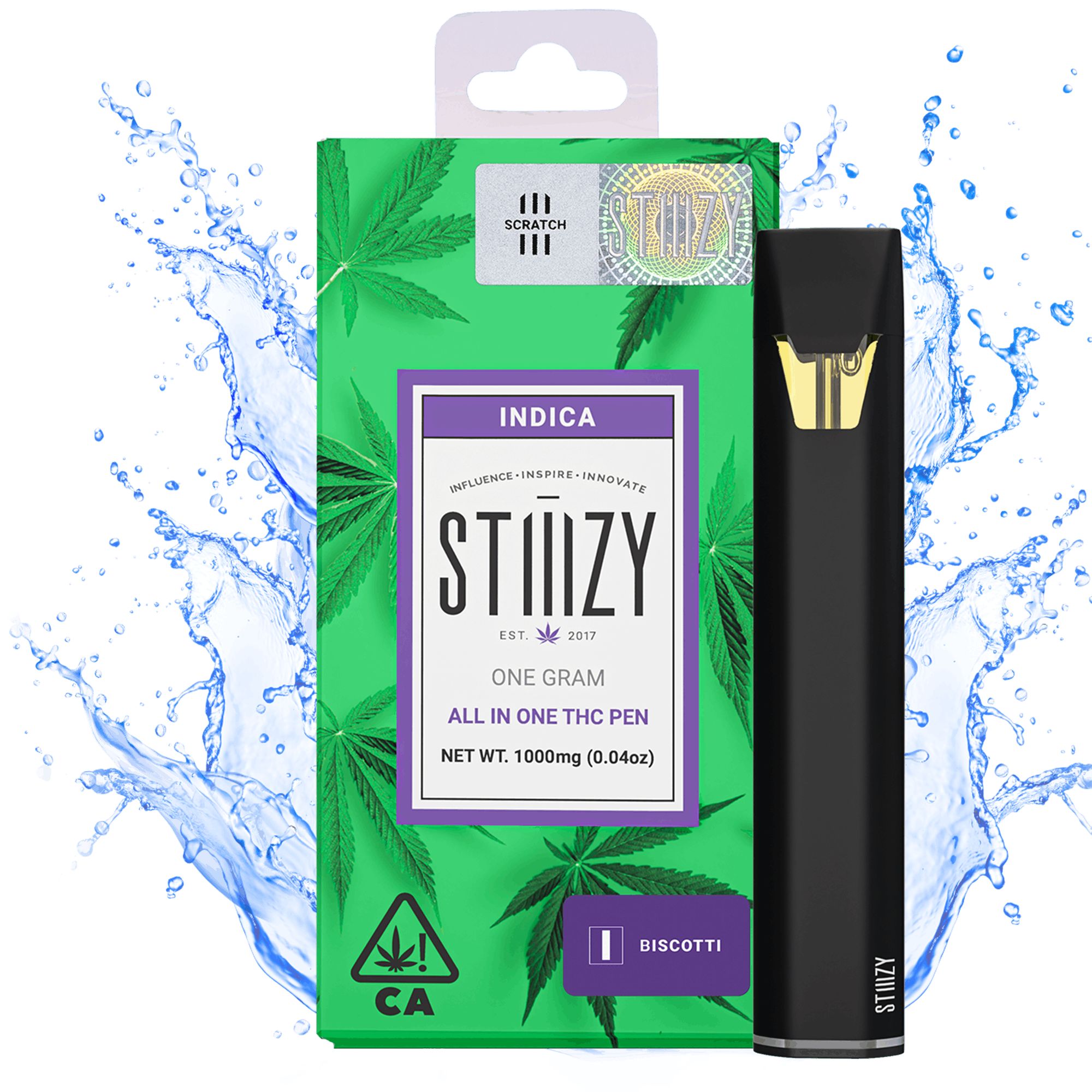 DNU - V3 - STIIIZY - ORG AIO - Biscotti - 1g