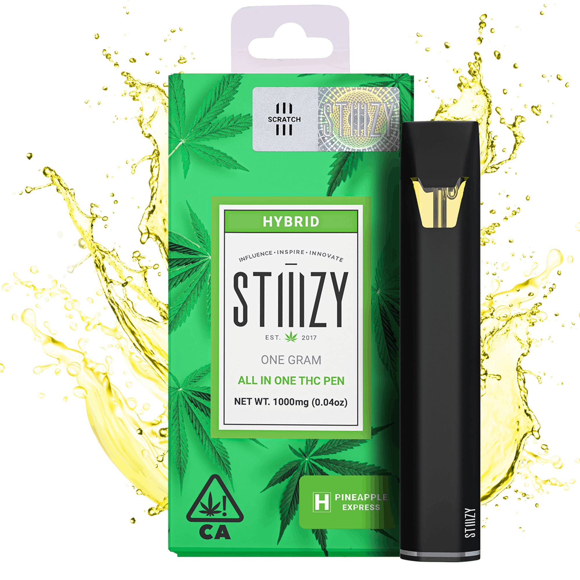 DNU - V3 - STIIIZY - ORG AIO - Pineapple Express - 1g