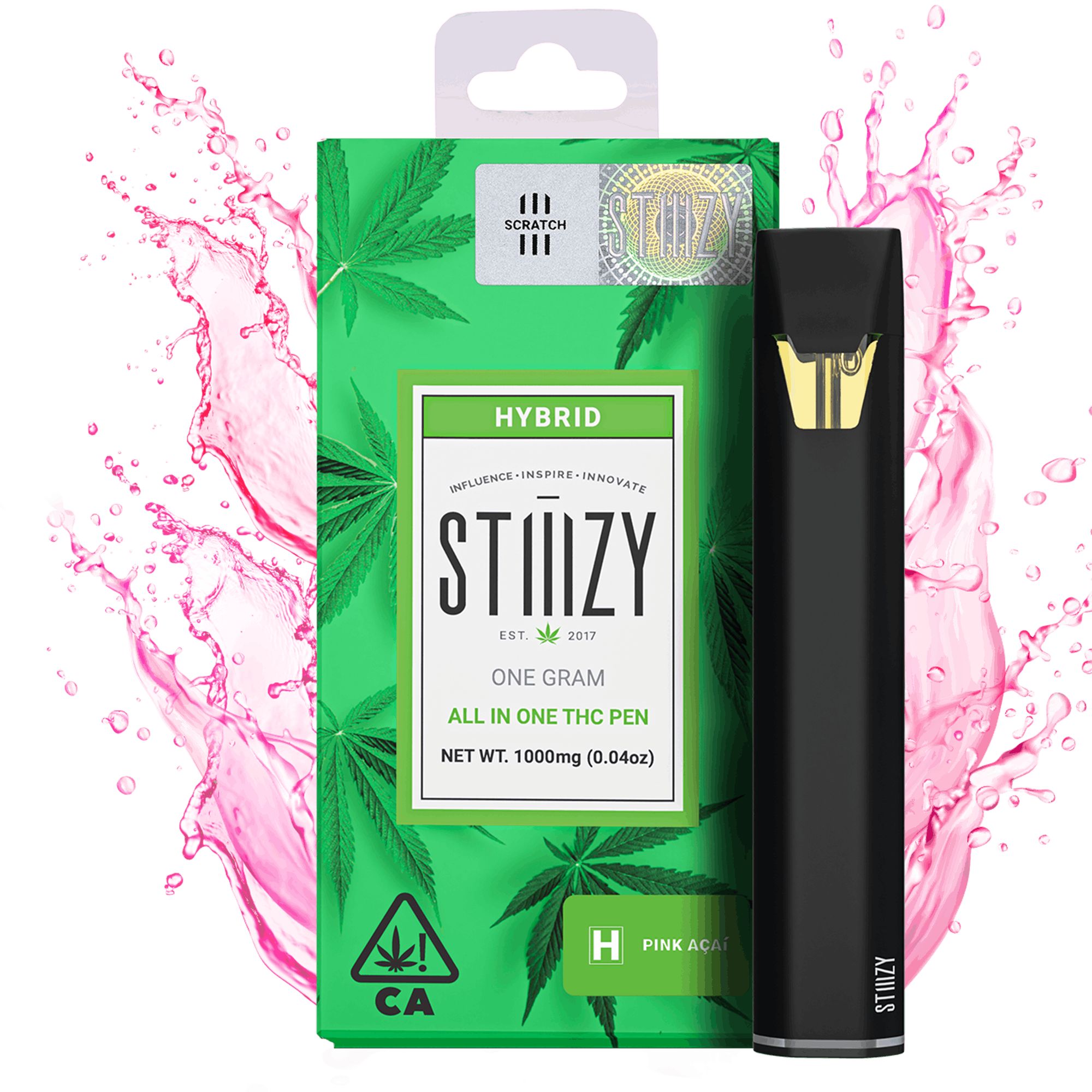 DNU - V3 - STIIIZY - ORG AIO - Pink Acai - 1g